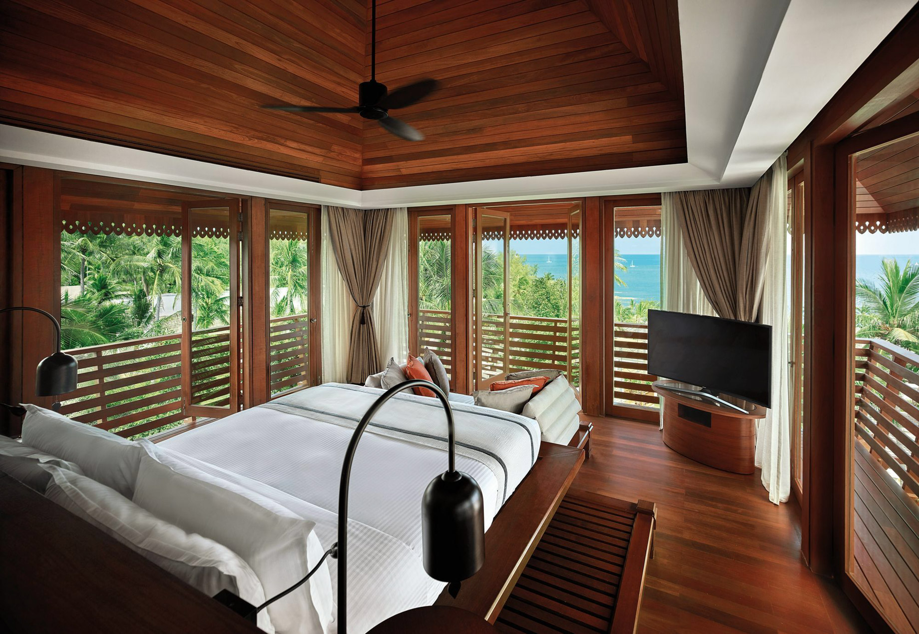 The Ritz-Carlton, Koh Samui Resort – Surat Thani, Thailand – Villa Kasara Master Bedroom