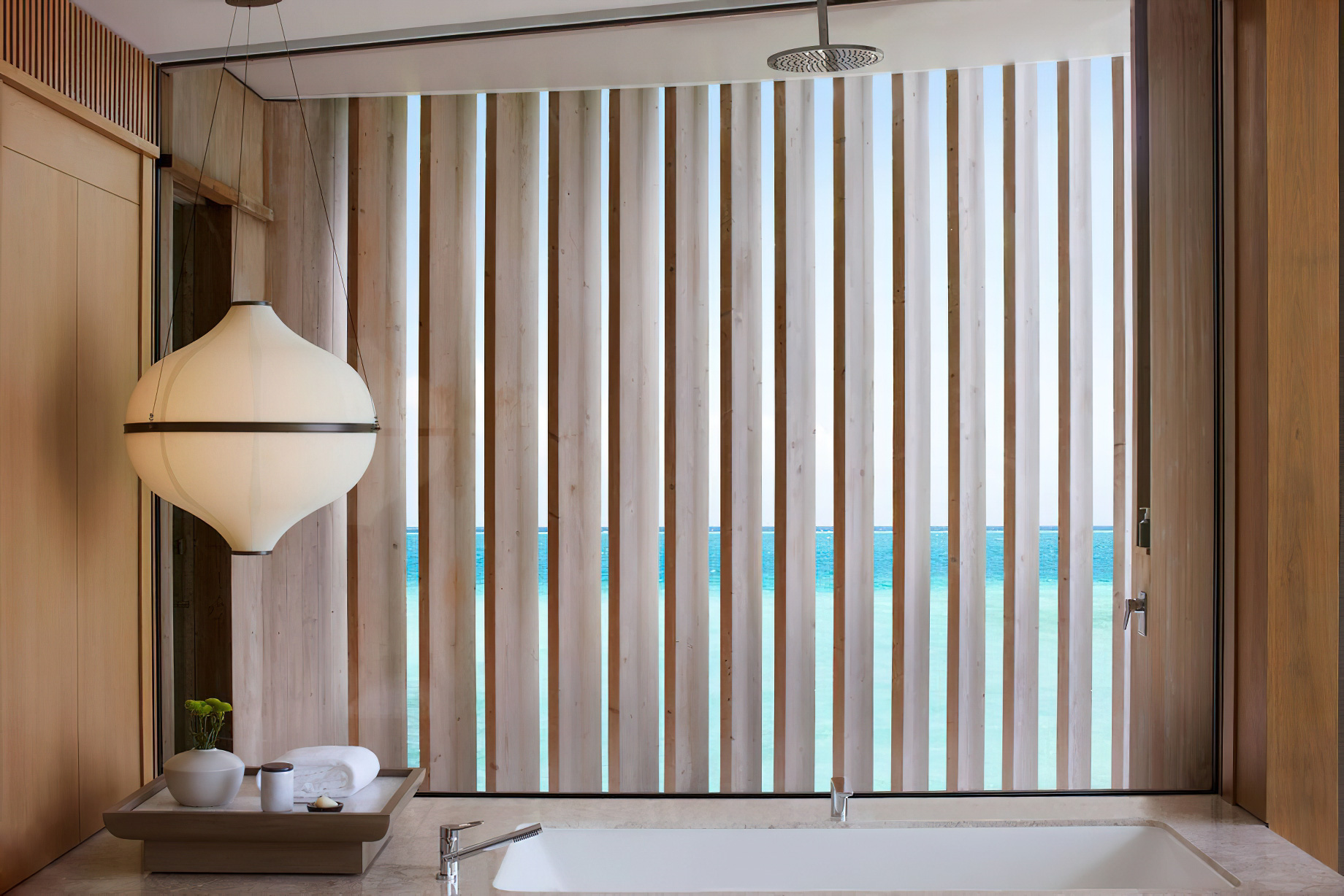 The Ritz-Carlton Maldives, Fari Islands Resort - North Male Atoll, Maldives - Lagoon Pool Villa Bathroom