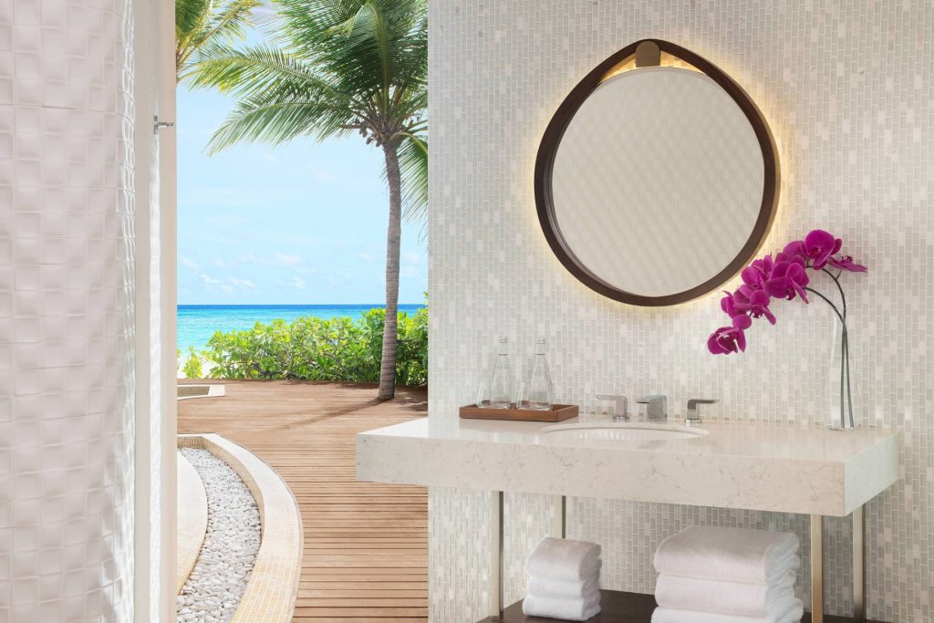 JW Marriott Maldives Resort & Spa - Shaviyani Atoll, Maldives - Beach Pool Villa Bathroom Ocean View