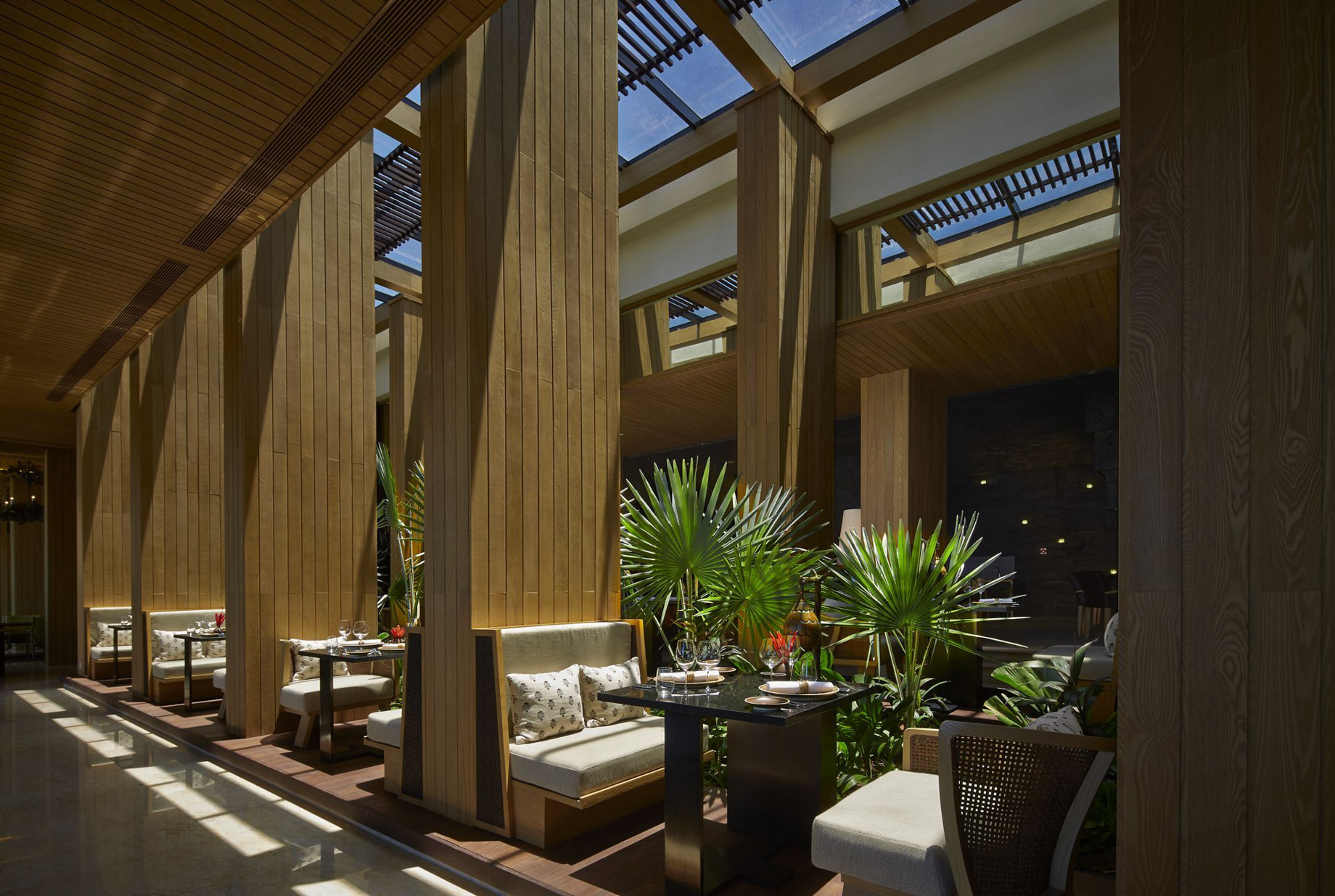 The Ritz-Carlton, Bali Nusa Dua Hotel – Bali, Indonesia – Bejana Restaurant Atrium