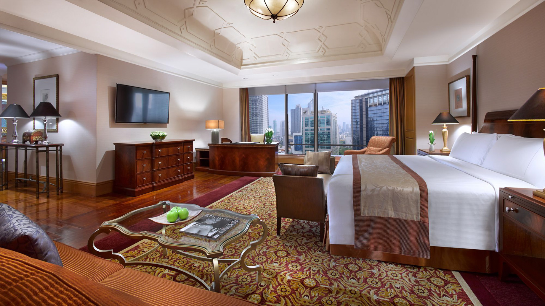 The Ritz-Carlton Jakarta, Mega Kuningan Hotel – Jakarta, Indonesia – Presidential Suite Bedroom