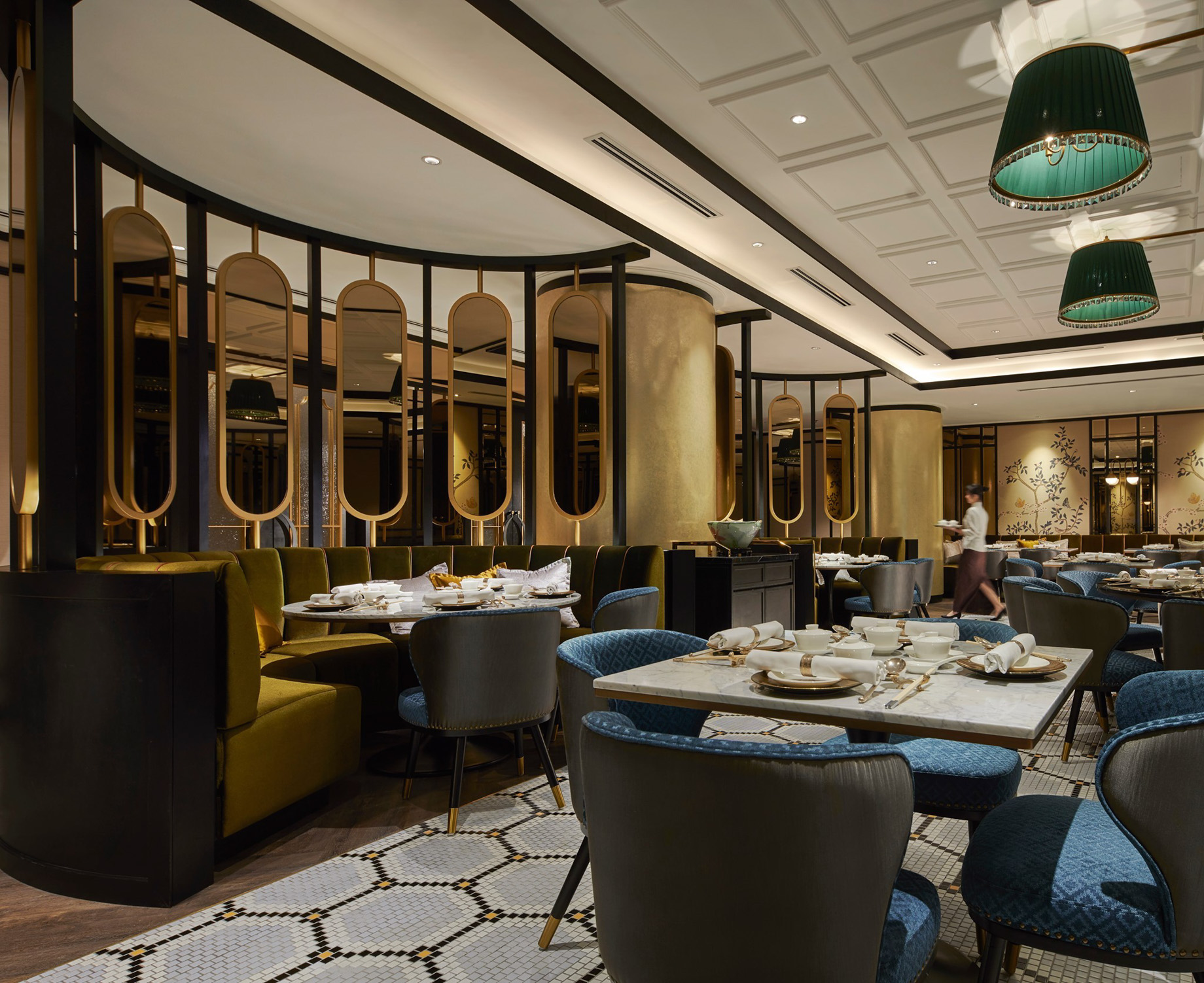 The Ritz-Carlton, Kuala Lumpur Hotel – Kuala Lumpur, Malaysia – Li Yen Restaurant Seating
