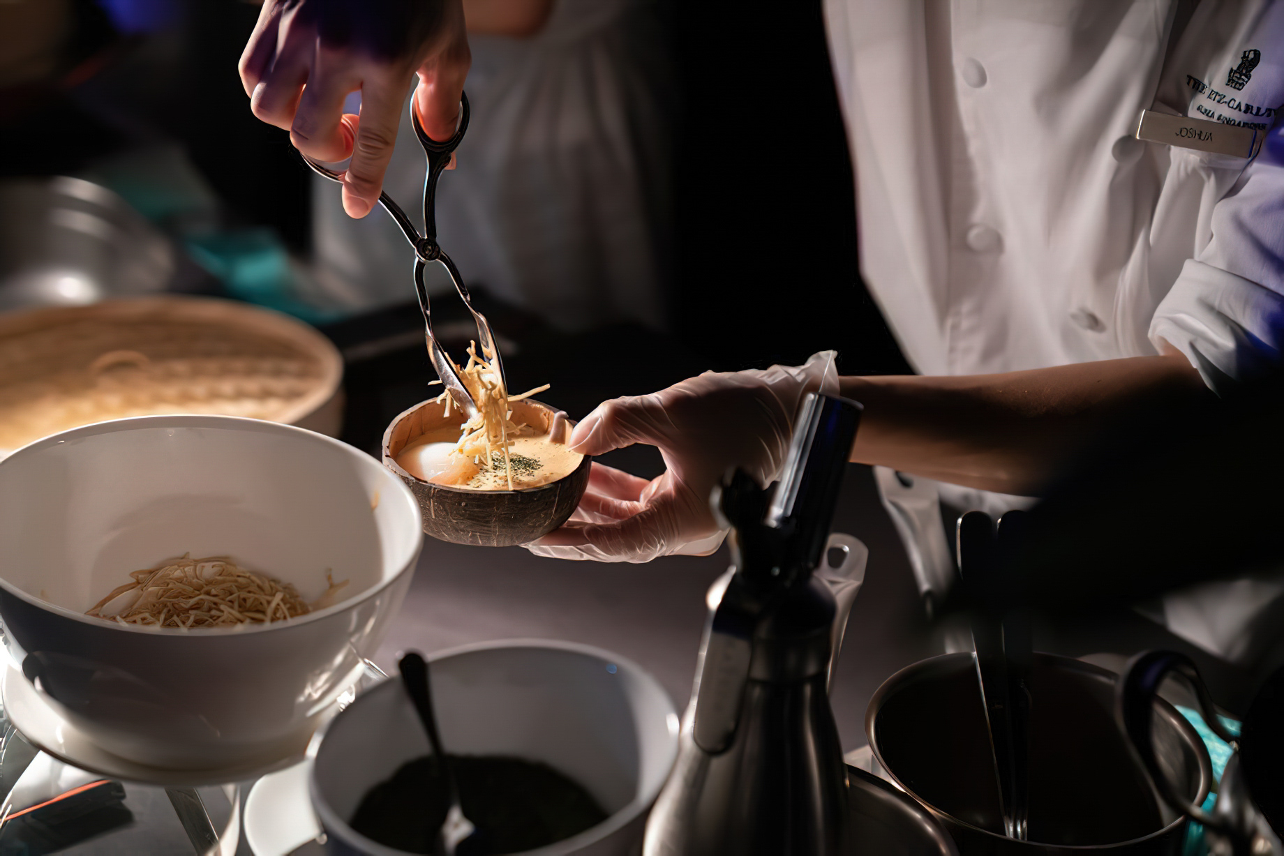 The Ritz-Carlton, Millenia Singapore Hotel – Singapore – Gourmet Food Chef Prep