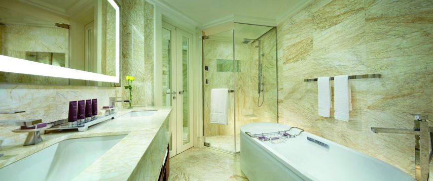 The Ritz-Carlton, Bangalore Hotel - Bangalore, Karnataka, India - Suite Bathroom