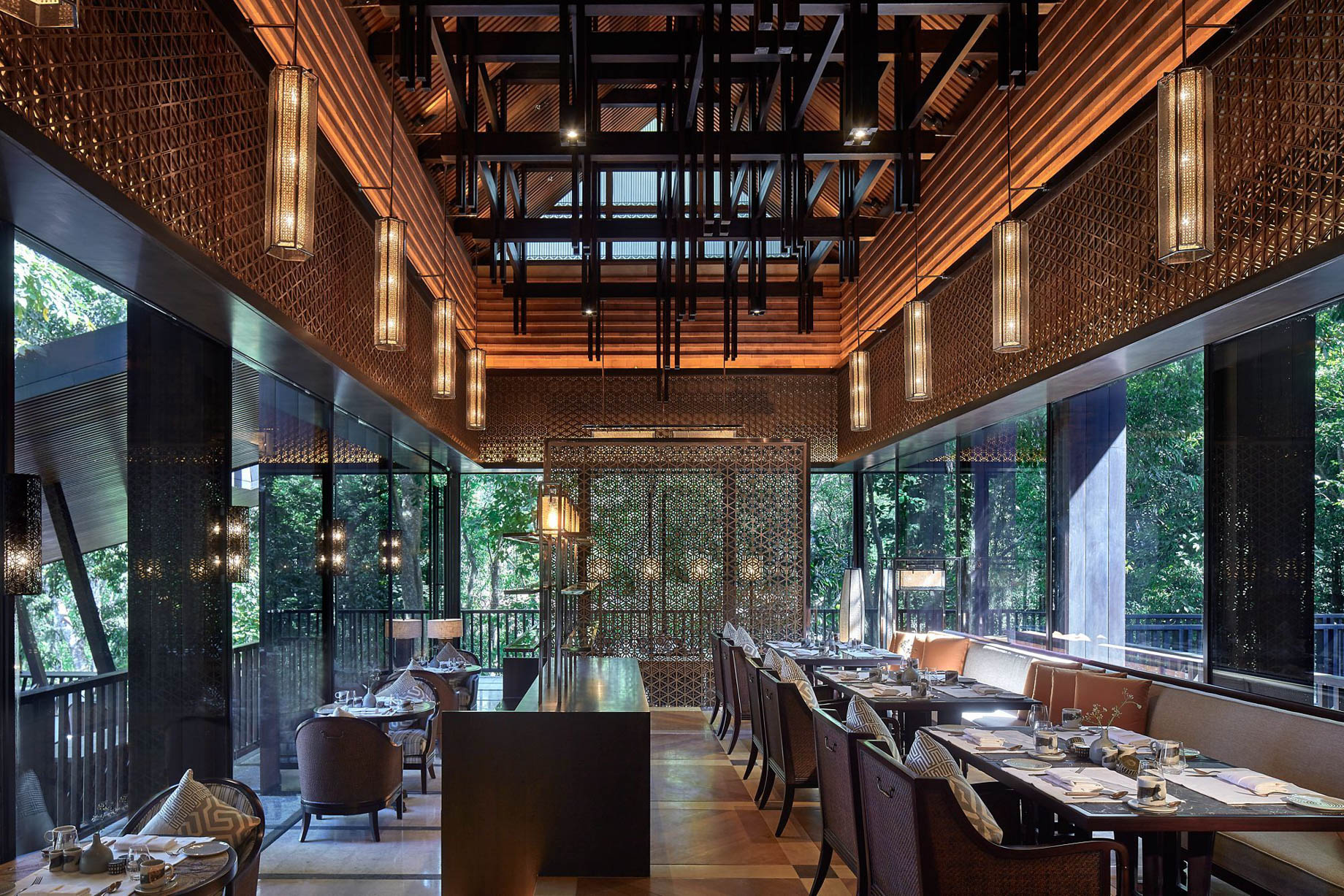 The Ritz-Carlton, Langkawi Hotel – Kedah, Malaysia – Langkawi Kitchen Interior Seating