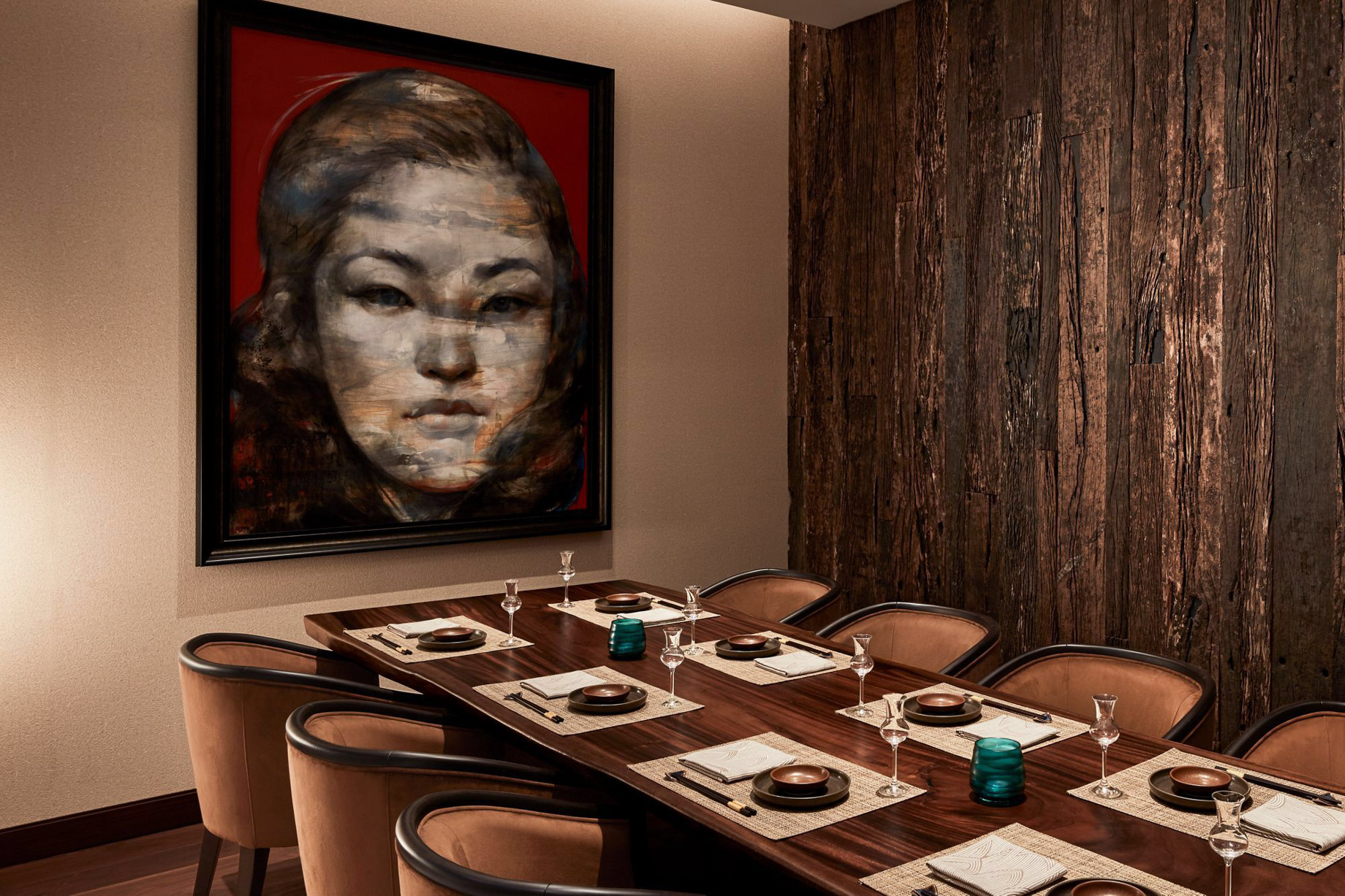 The Ritz-Carlton, Pune Hotel – Maharashtra, India – Ukiyo Japanese Restaurant Private Dining