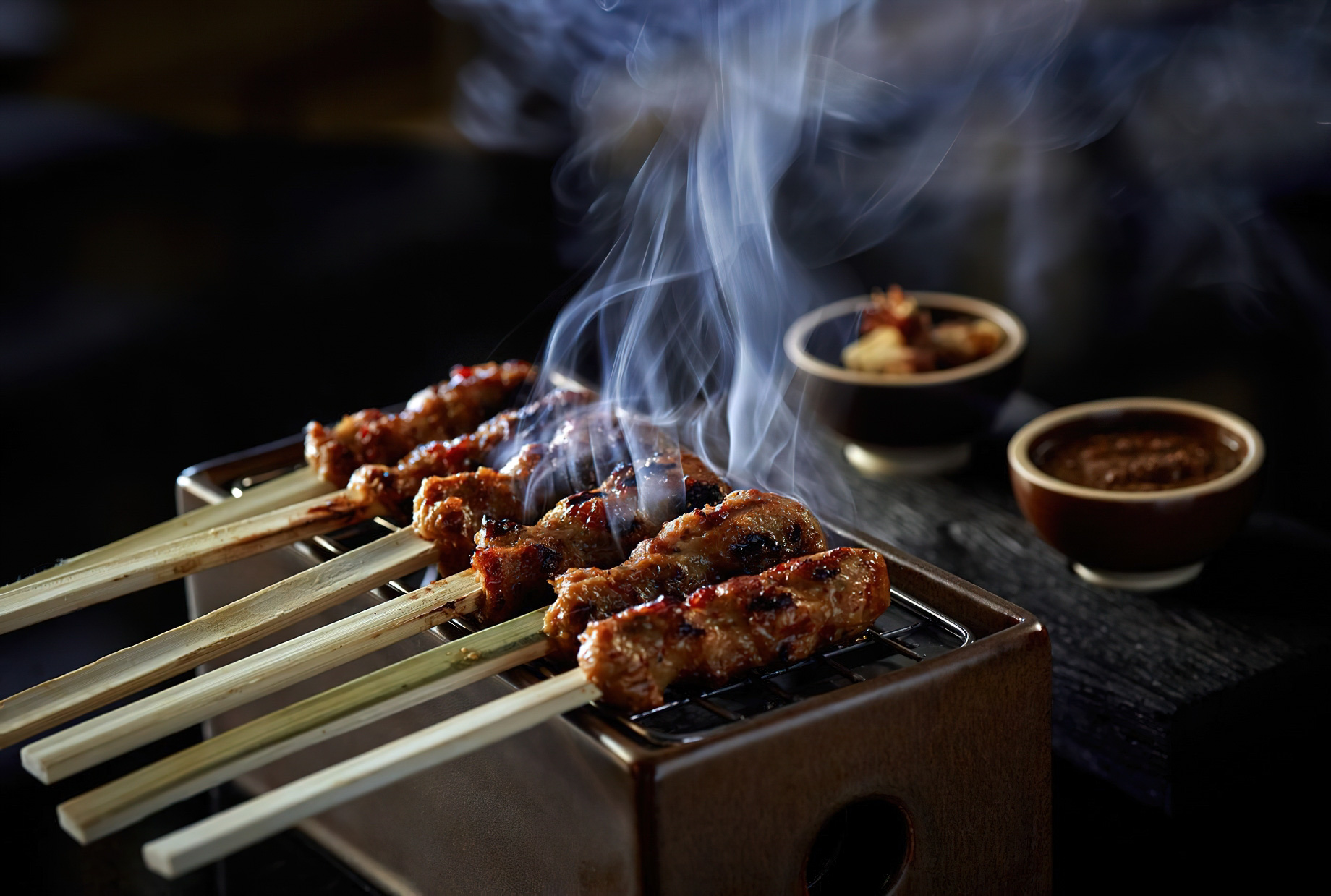 The Ritz-Carlton, Bali Nusa Dua Hotel – Bali, Indonesia – Bejana Restaurant Sate Lilit Ikan