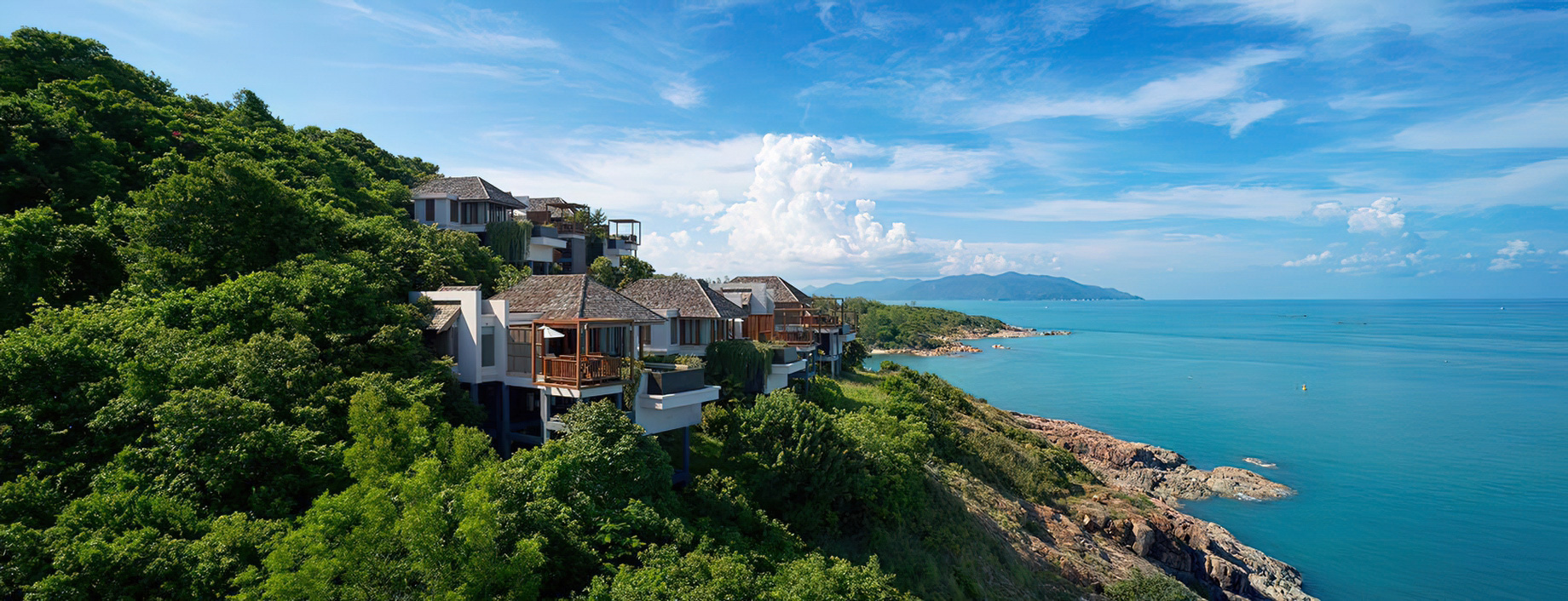 The Ritz-Carlton, Koh Samui Resort – Surat Thani, Thailand – Ultimate Pool Villa Aerial View