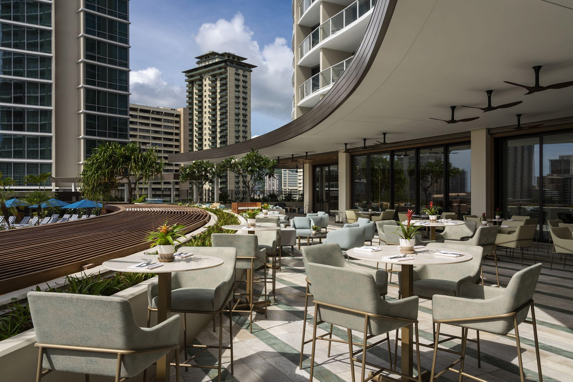The Ritz-Carlton Residences, Waikiki Beach Hotel – Waikiki, HI, USA – Pool Grill
