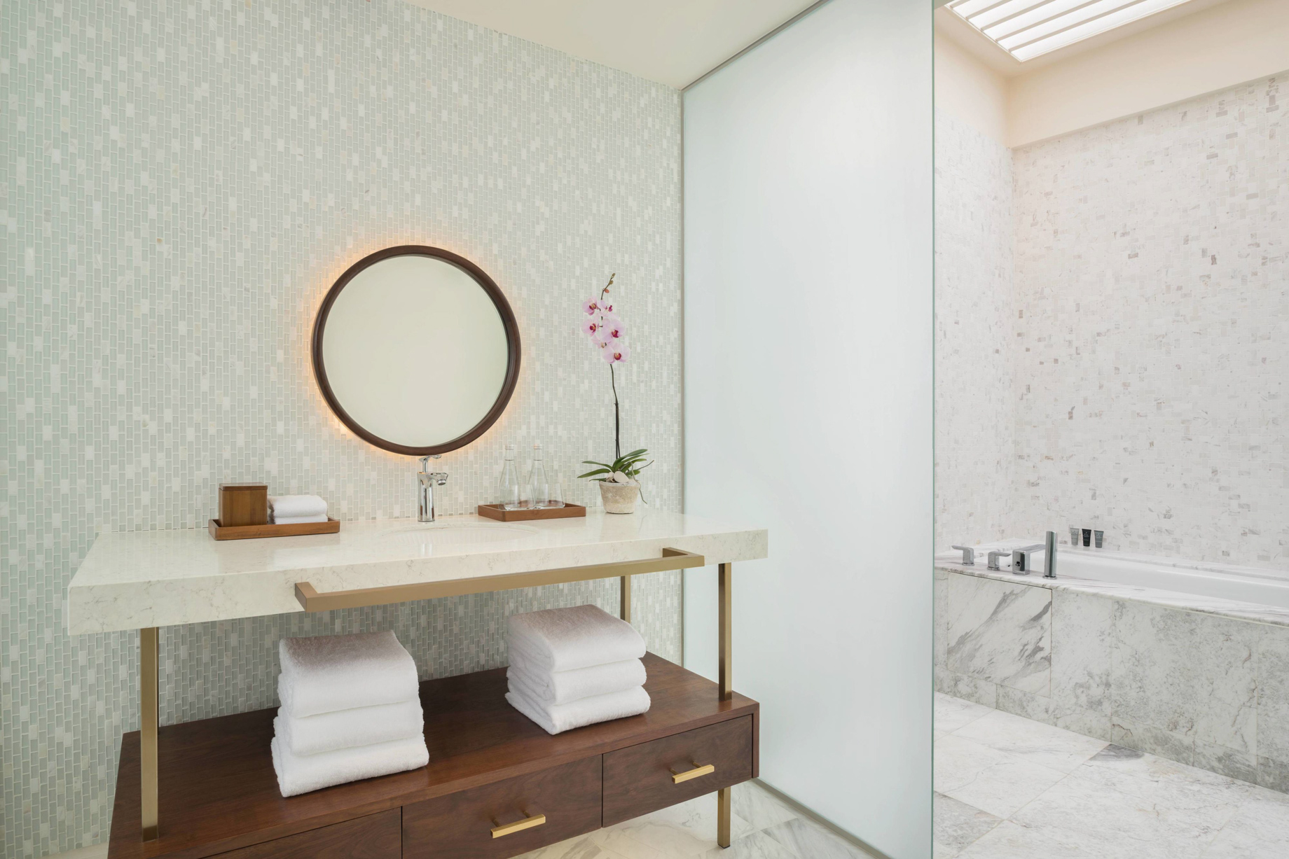 JW Marriott Maldives Resort & Spa – Shaviyani Atoll, Maldives – Duplex Beach Pool Villa Bathroom