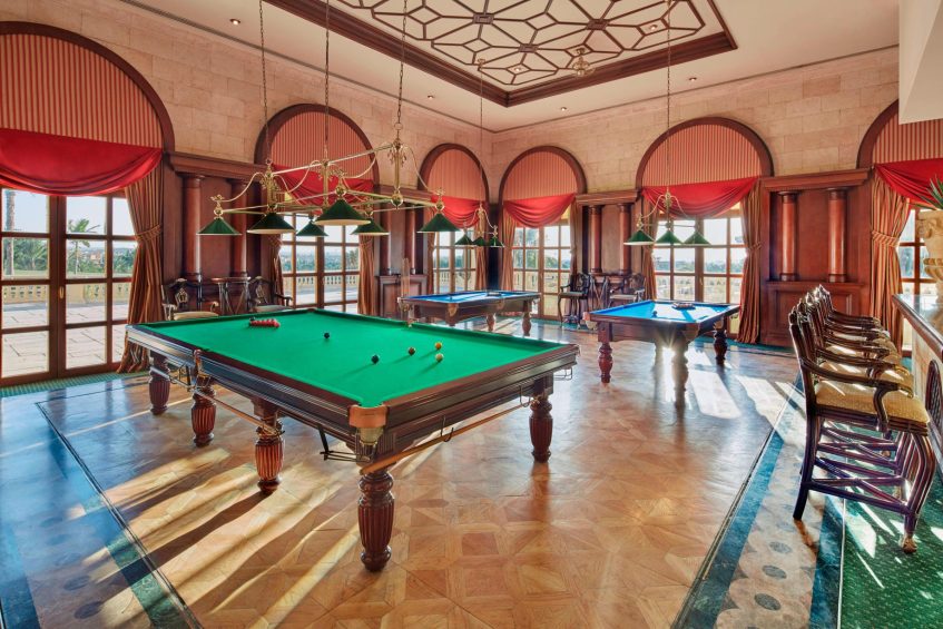 JW Marriott Hotel Cairo - Cairo, Egypt - Cactus Bar Pool Tables