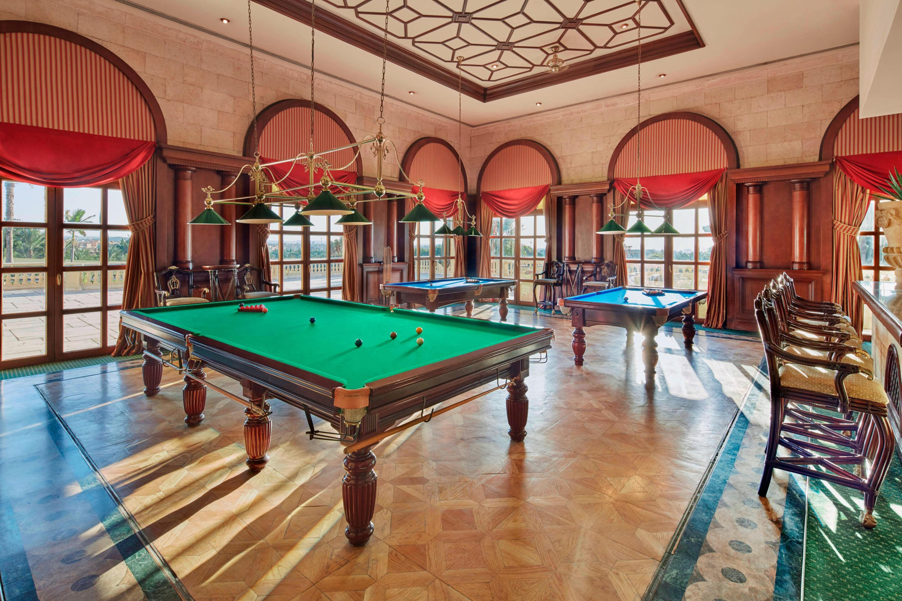 JW Marriott Hotel Cairo – Cairo, Egypt – Cactus Bar Pool Tables