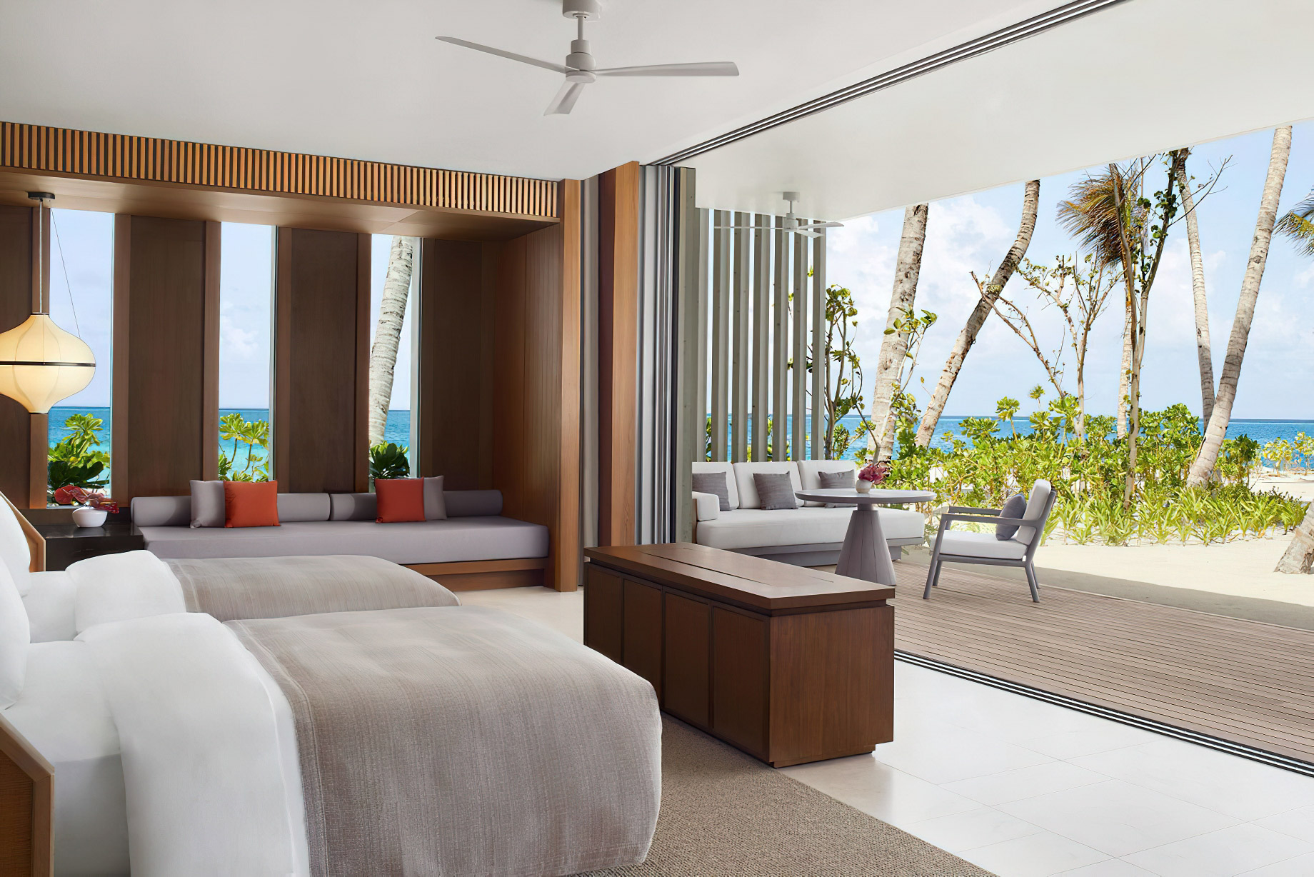The Ritz-Carlton Maldives, Fari Islands Resort – North Male Atoll, Maldives – The Ritz-Carlton Twin Bedroom