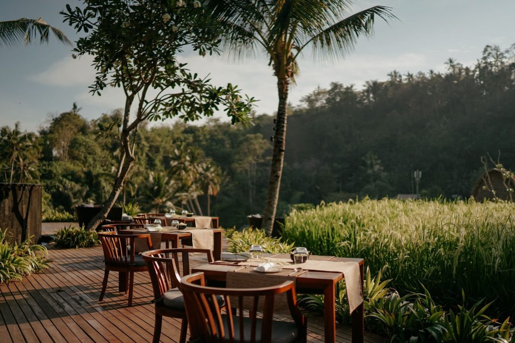The Ritz-Carlton, Mandapa Reserve Resort - Ubud, Bali, Indonesia - Outdoor Dining