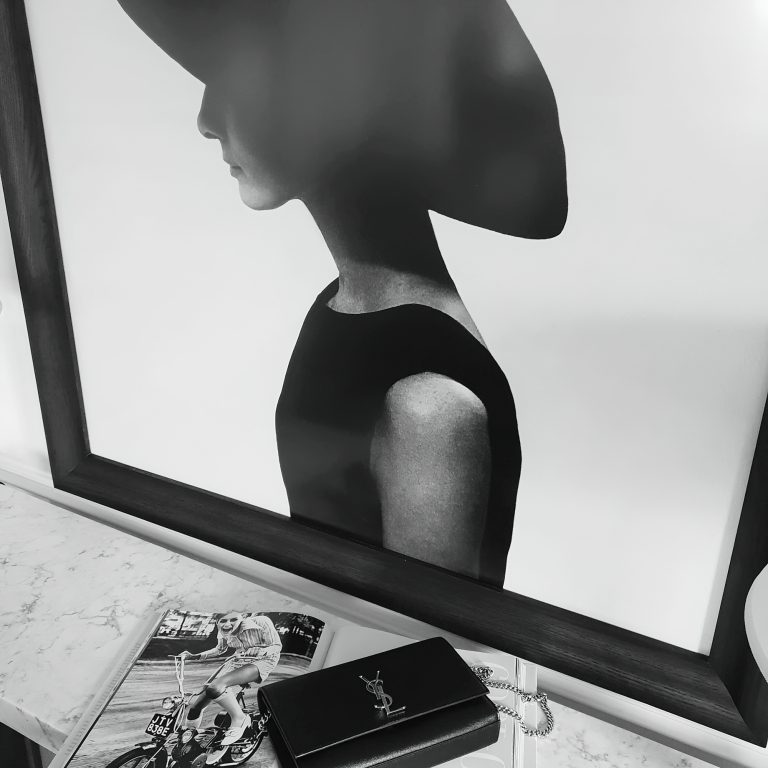 The Ritz-Carlton New York, Central Park Hotel – New York, NY, USA – Fashion Portrait of Audrey Hepburn in a Givenchy Hat in 1964