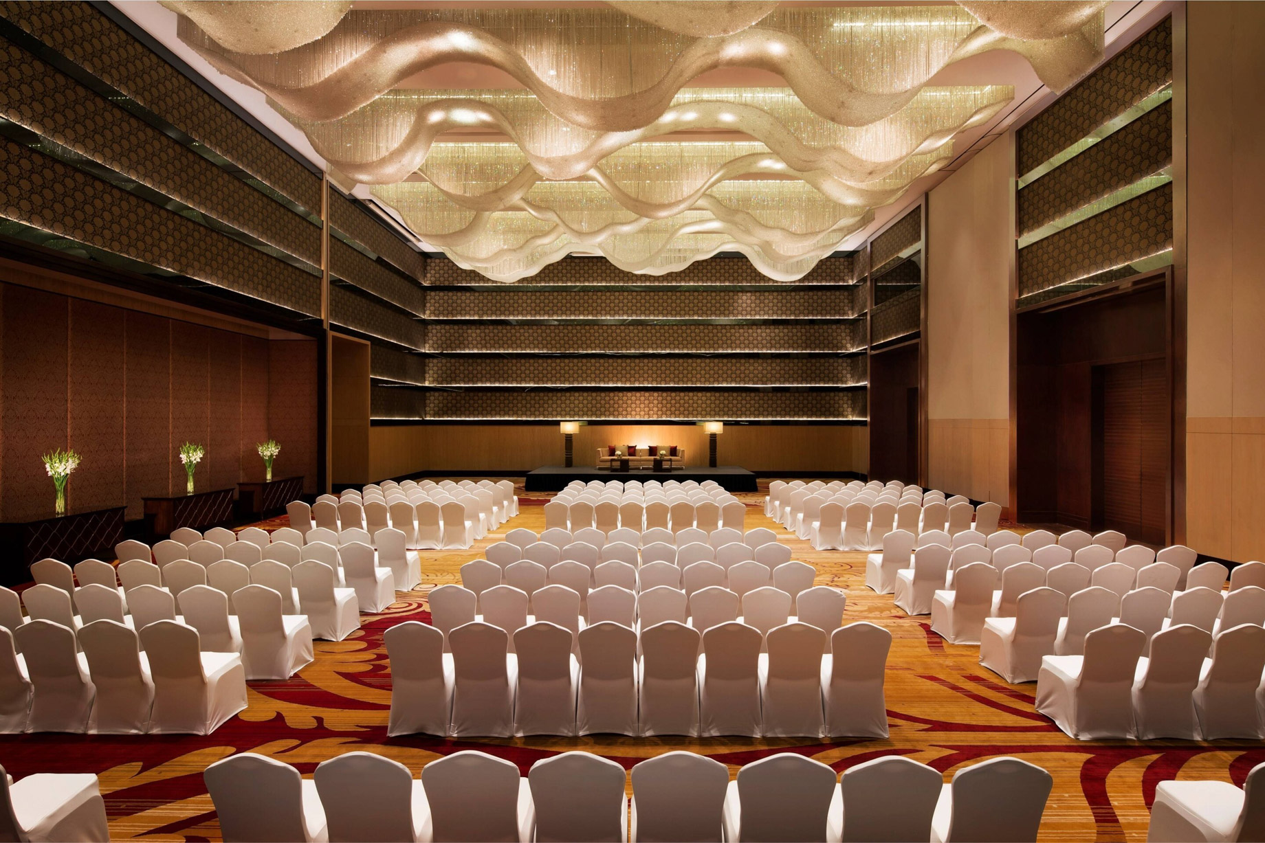 JW Marriott Hotel Bengaluru – Bengaluru, India – Grand Ballroom Theater Style Meeting