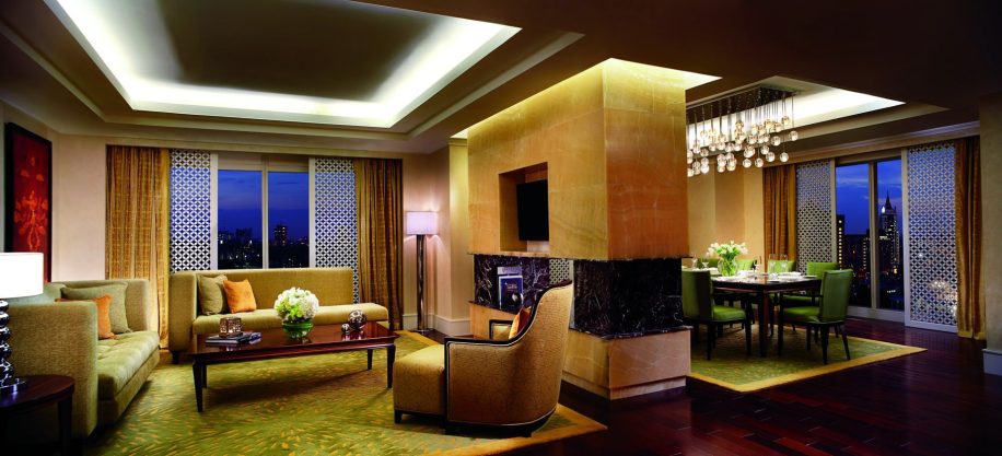 The Ritz-Carlton, Bangalore Hotel - Bangalore, Karnataka, India - Ritz-Carlton Suite Living Area