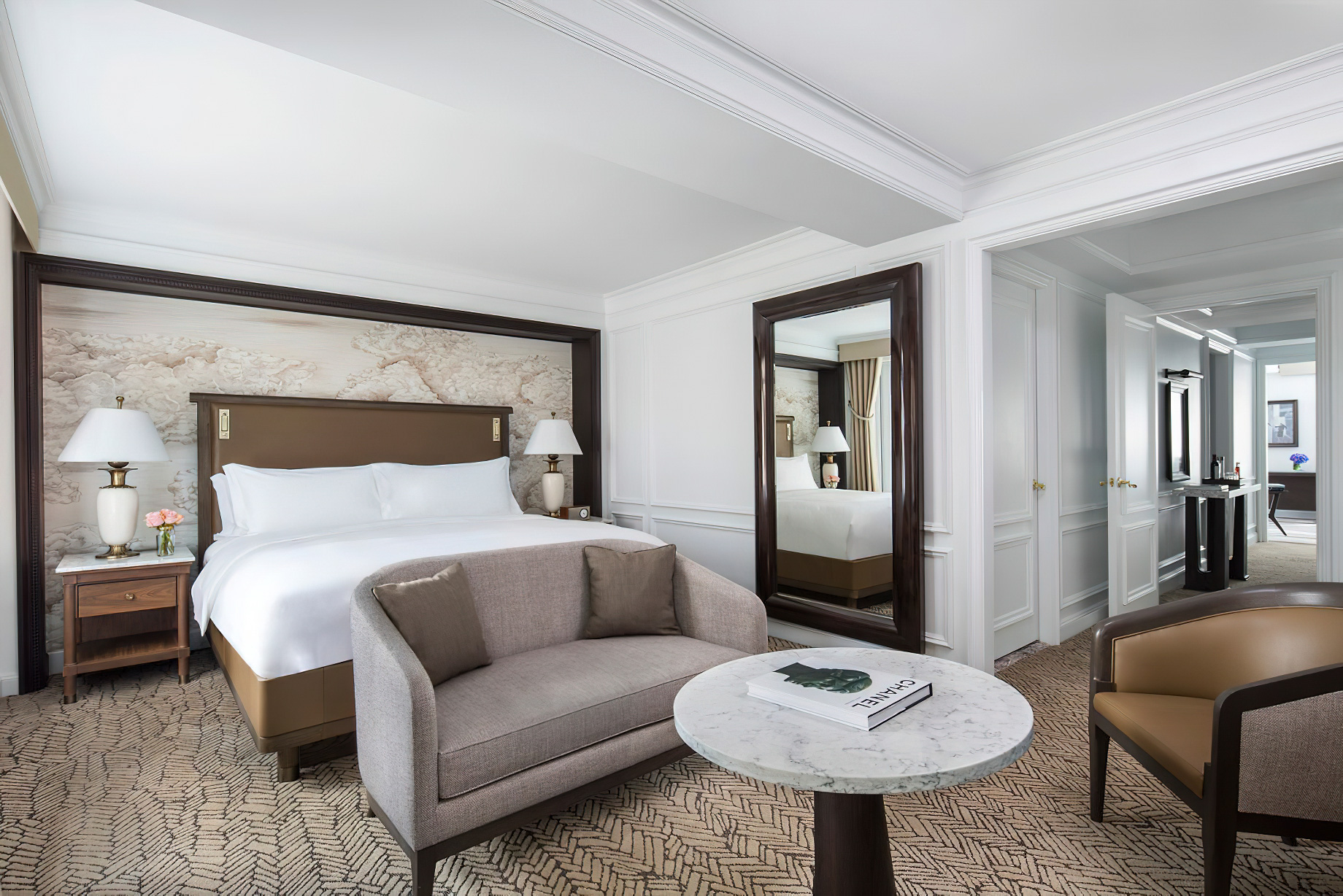 The Ritz-Carlton New York, Central Park Hotel – New York, NY, USA – Avenue View Suite Bedroom