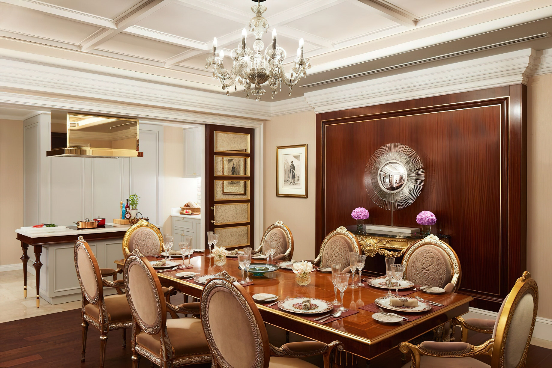 The Ritz-Carlton, Pune Hotel – Maharashtra, India – The Ritz-Carlton Suite Dining Room