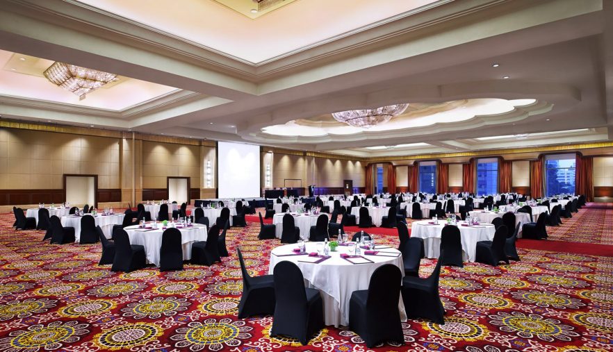 The Ritz-Carlton Jakarta, Mega Kuningan Hotel - Jakarta, Indonesia - Grand Ballroom Tables