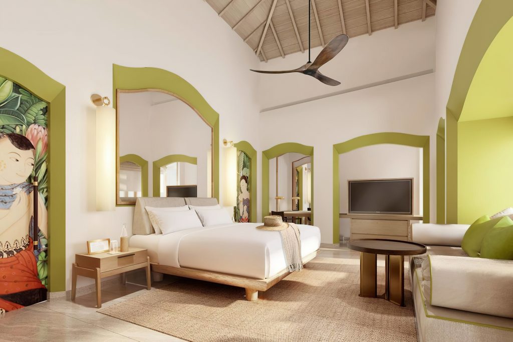 The Ritz-Carlton, Phulay Bay Reserve Resort - Muang Krabi, Thailand - Beach Villa Bedroom Interior