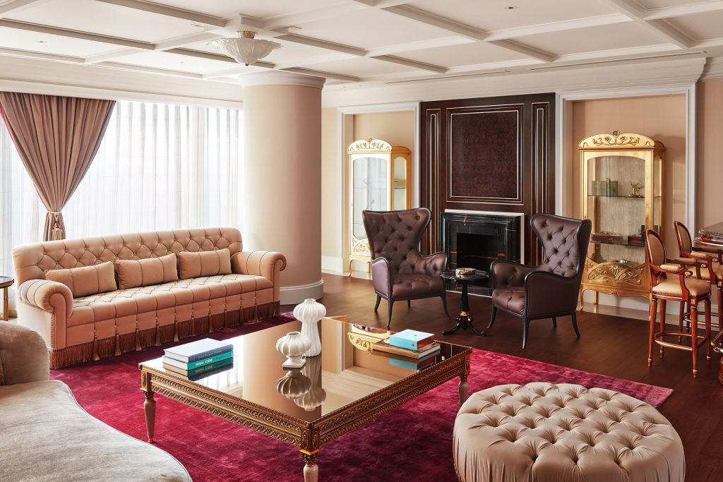 The Ritz-Carlton, Pune Hotel - Maharashtra, India - The Ritz-Carlton Suite Living Area