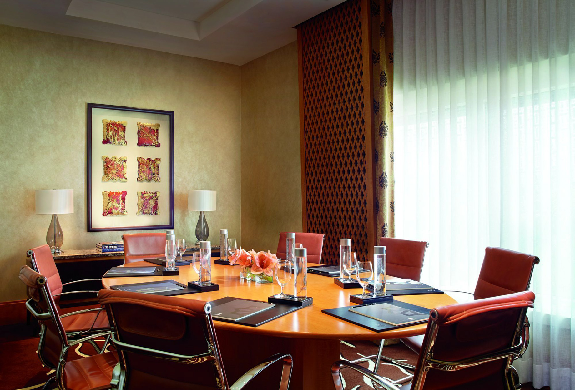 The Ritz-Carlton, Bangalore Hotel – Bangalore, Karnataka, India – Boardroom