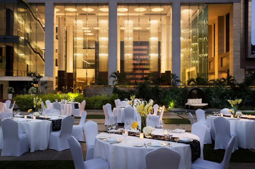 JW Marriott Hotel Bengaluru - Bengaluru, India - Outdoor Wedding Venue