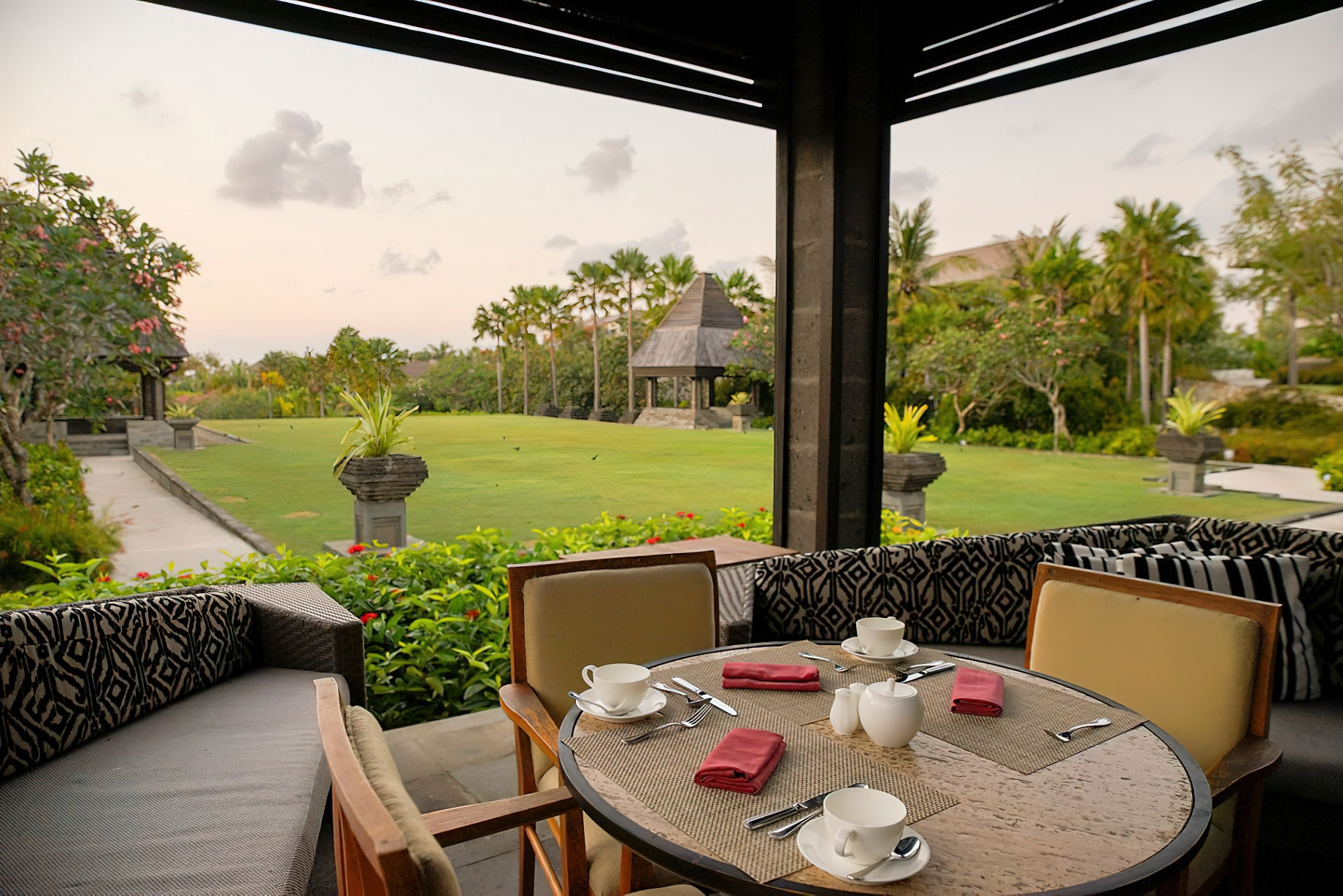The Ritz-Carlton, Bali Nusa Dua Hotel – Bali, Indonesia – Senses Restaurant Gazebo