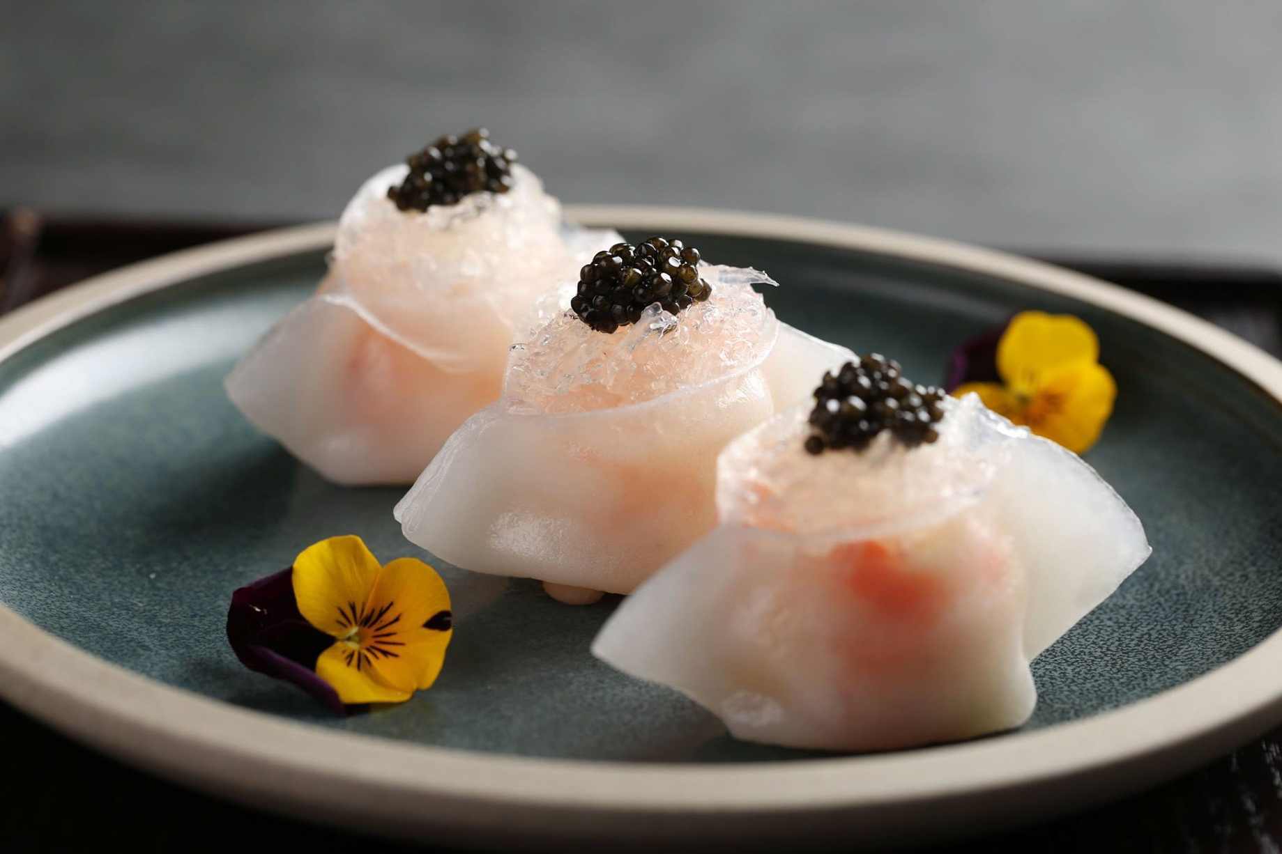 The Ritz-Carlton, Millenia Singapore Hotel – Singapore – Bird’s Nest Dumpling with Caviar