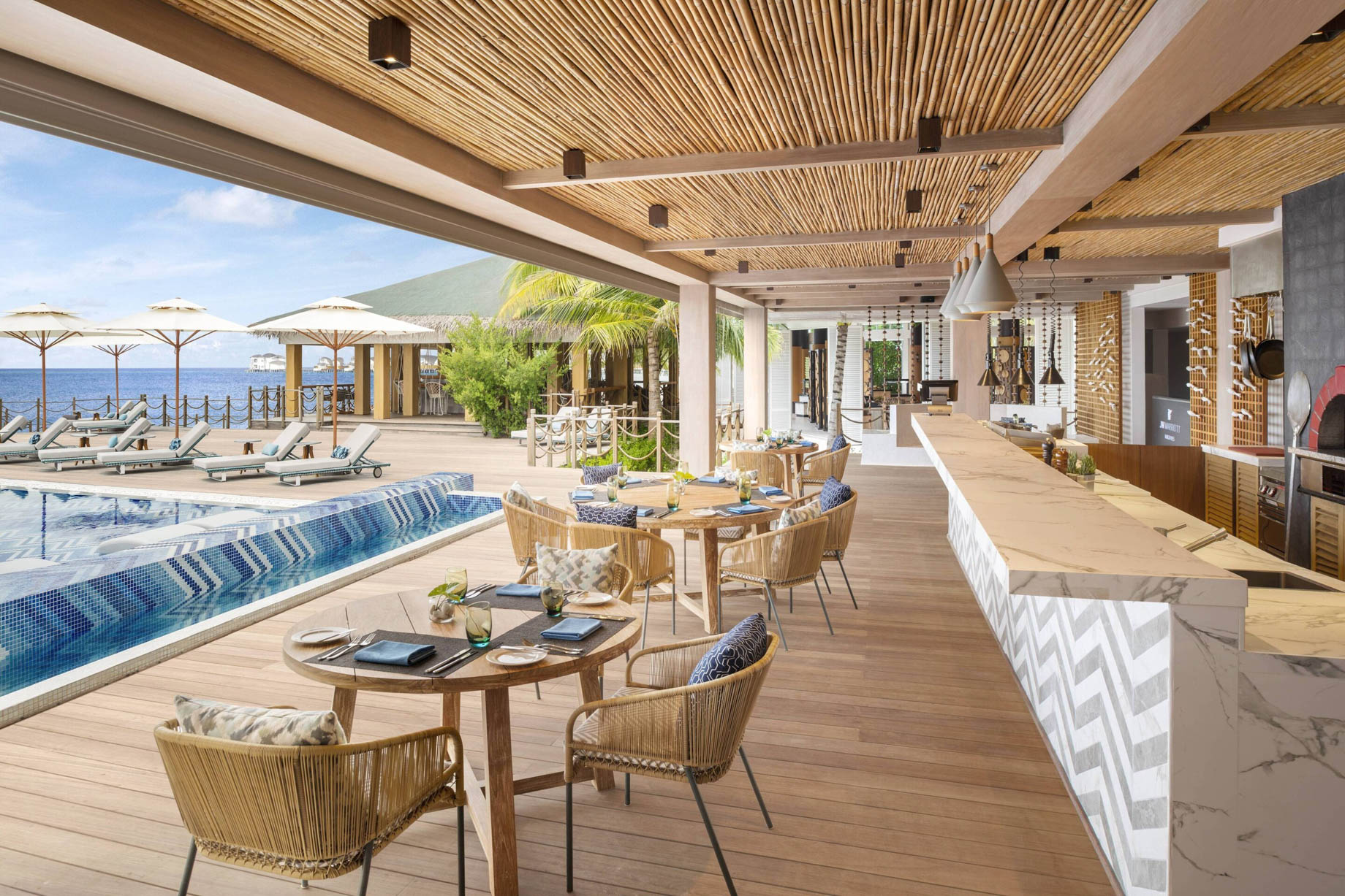 JW Marriott Maldives Resort & Spa – Shaviyani Atoll, Maldives – Fiamma Italian & Wood Fired Pizzas