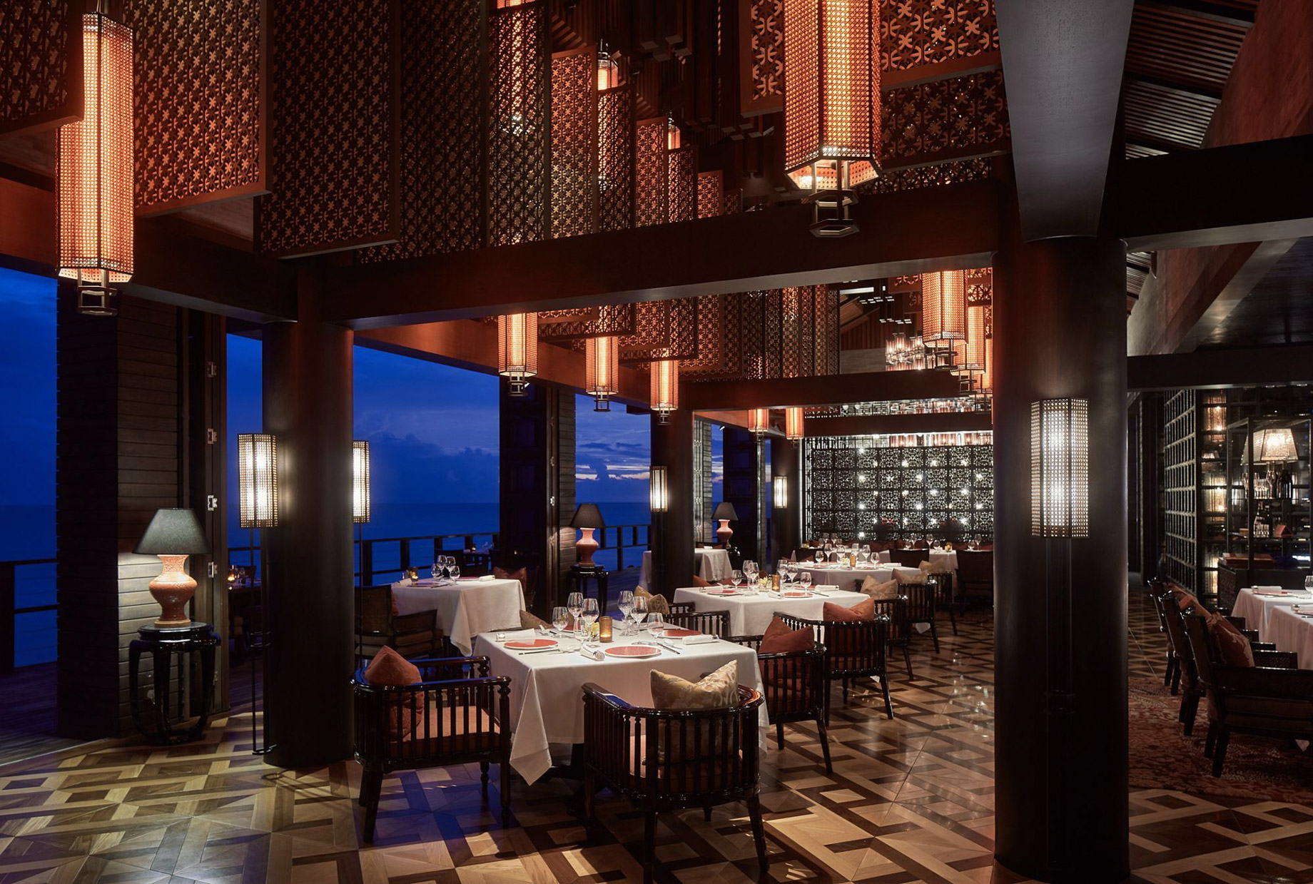 The Ritz-Carlton, Langkawi Hotel – Kedah, Malaysia – Hai Yan Restaurant Interior
