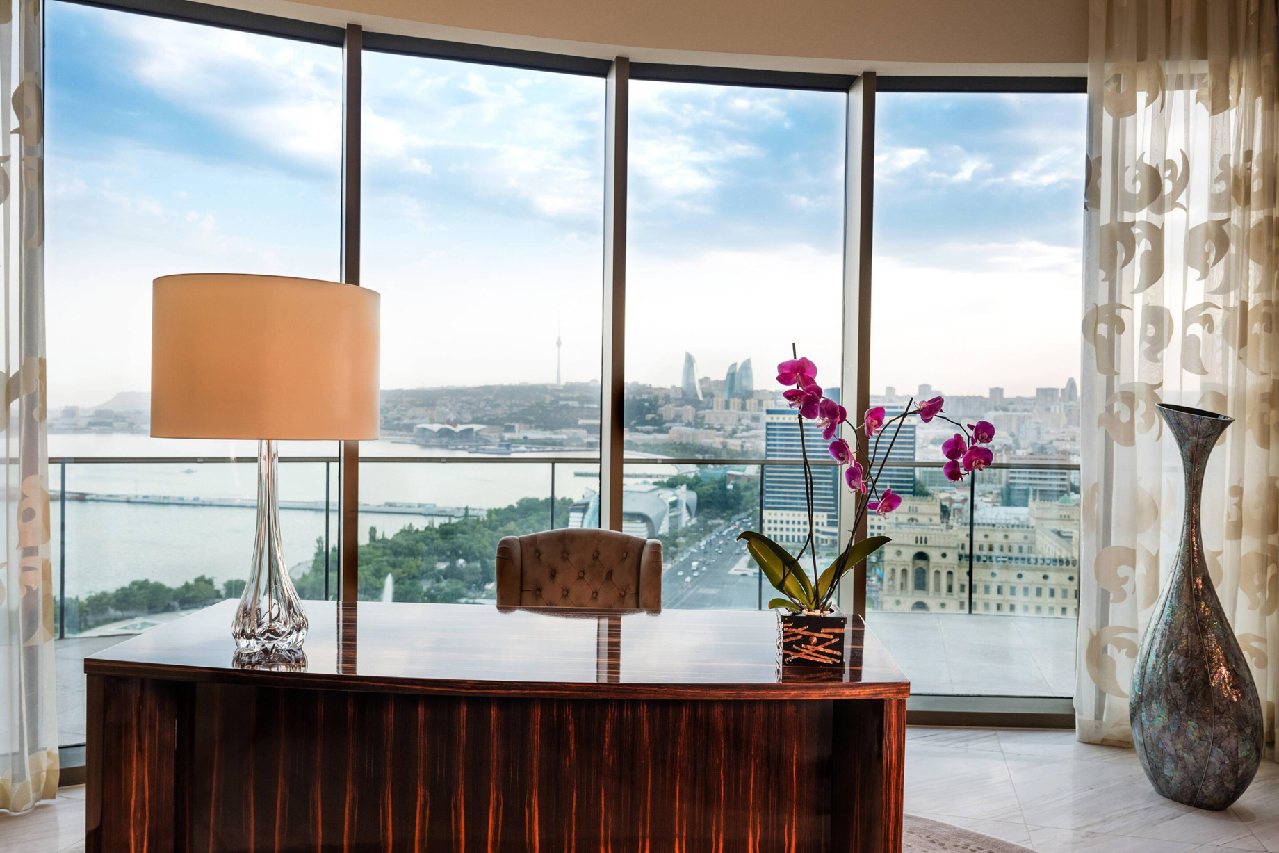 JW Marriott Absheron Baku Hotel - Baku, Azerbaijan - Suite Work Desk