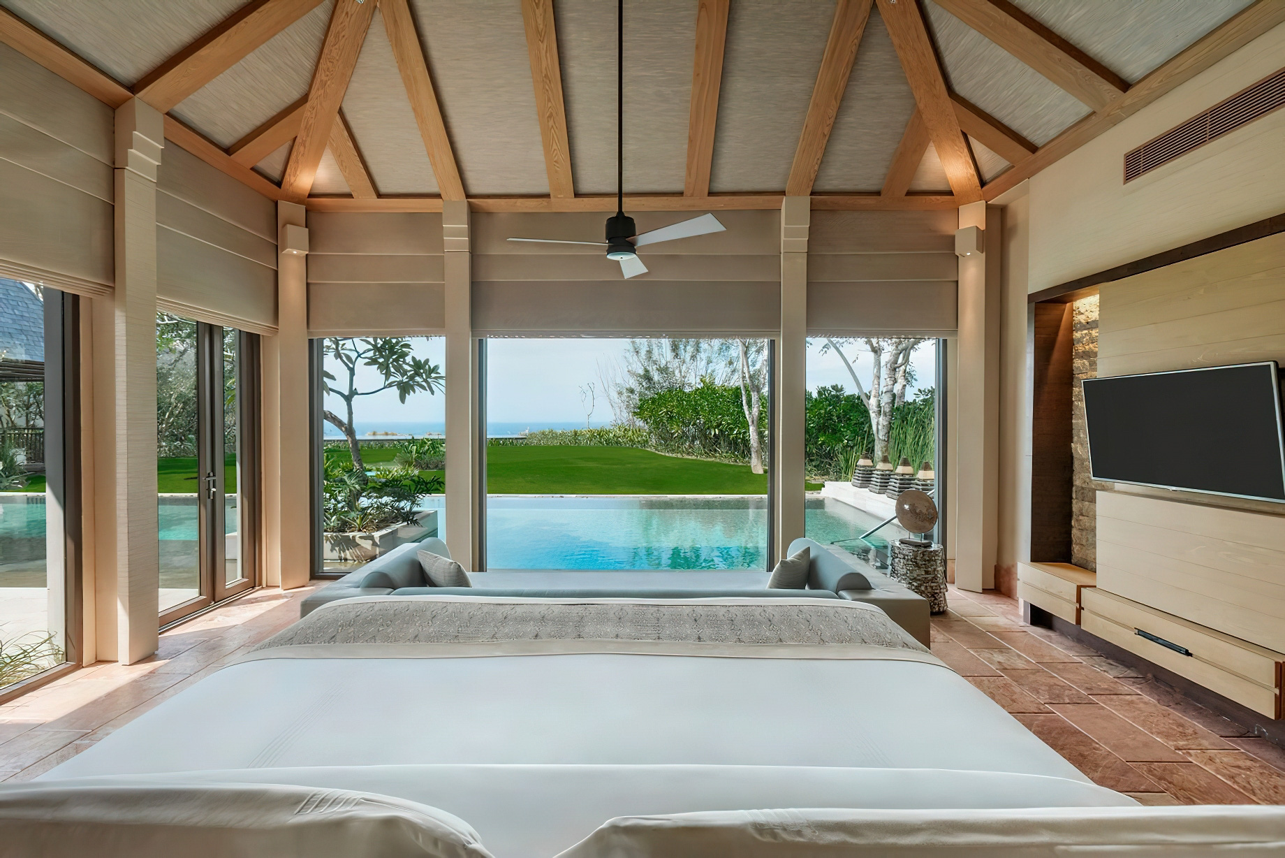 The Ritz-Carlton, Bali Nusa Dua Hotel – Bali, Indonesia – Cliff Villa Bedroom