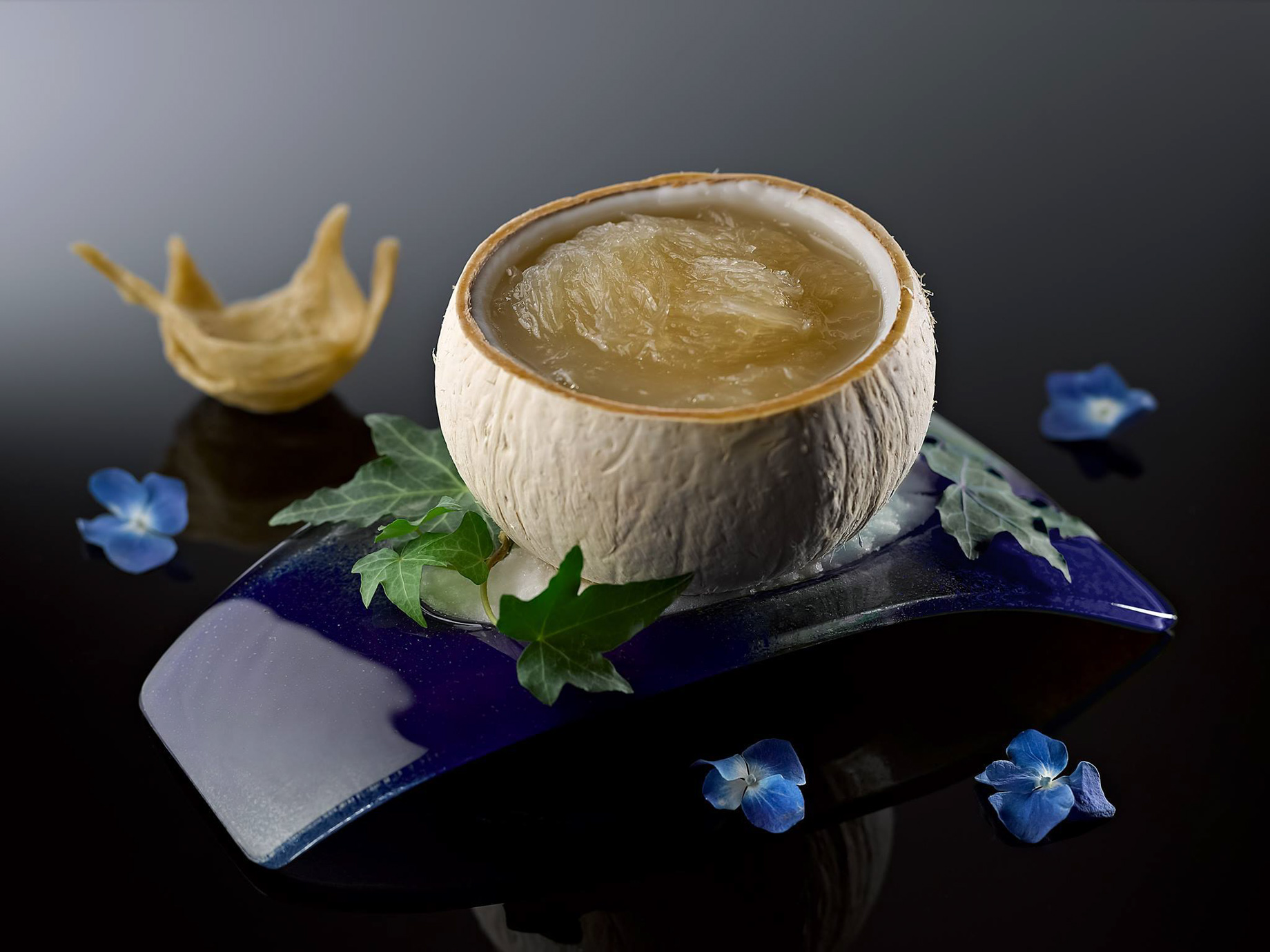 The Ritz-Carlton, Millenia Singapore Hotel – Singapore – Bird’s Nest Soup in a Coconut