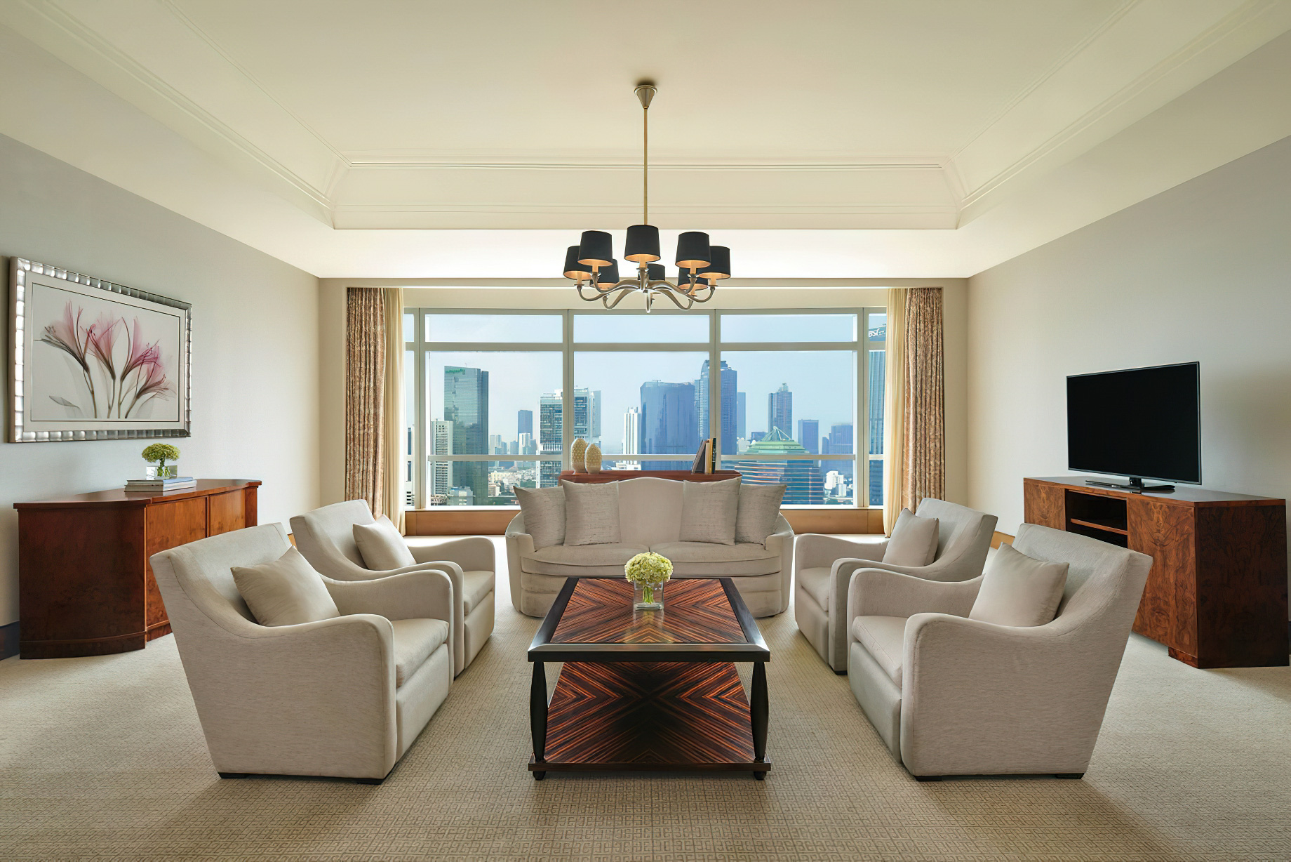 The Ritz-Carlton Jakarta, Pacific Place Hotel – Jakarta, Indonesia – Ritz-Carlton Suite Living Room