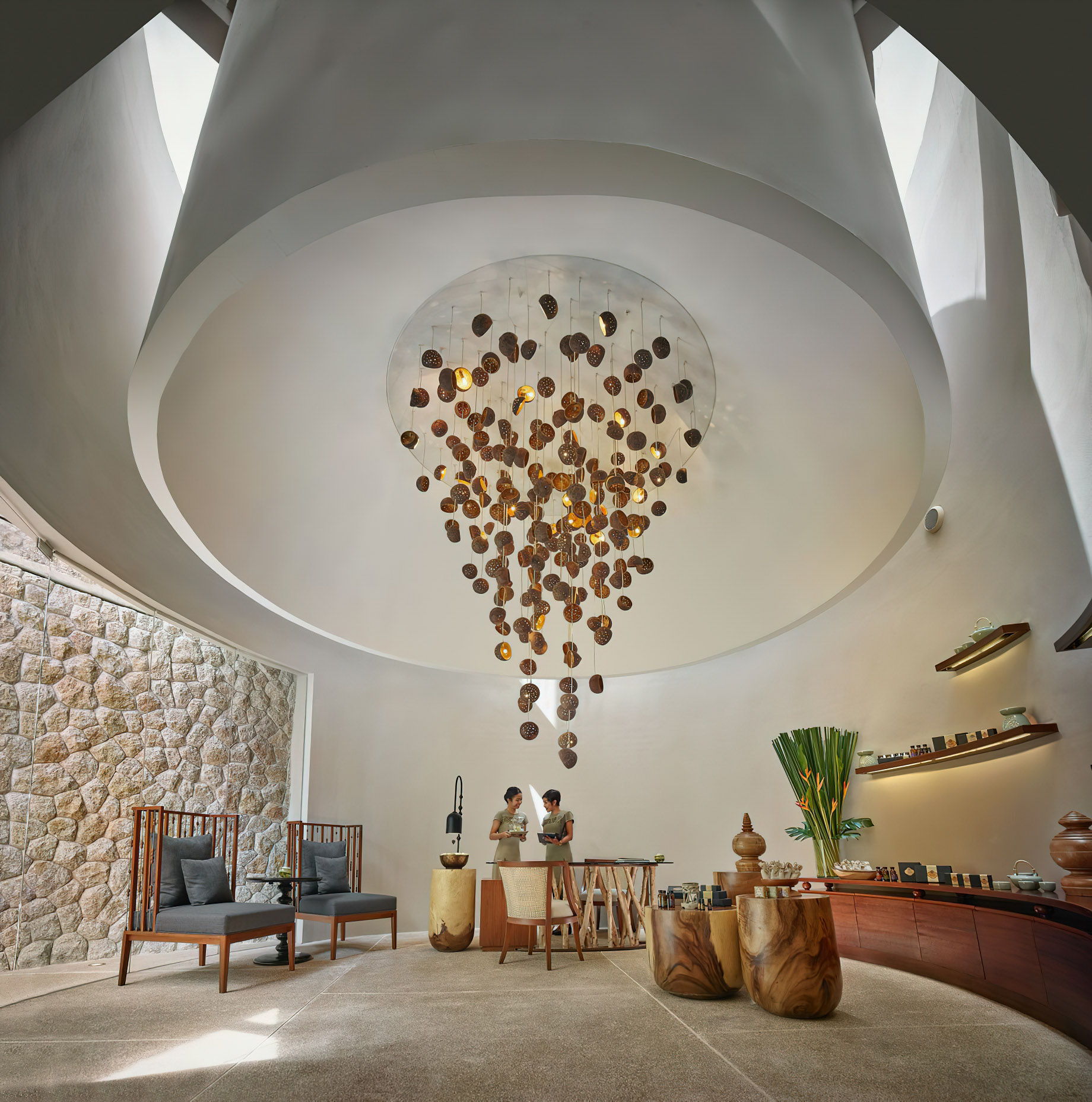 The Ritz-Carlton, Koh Samui Resort – Surat Thani, Thailand – Spa Village Koh Samui Reception