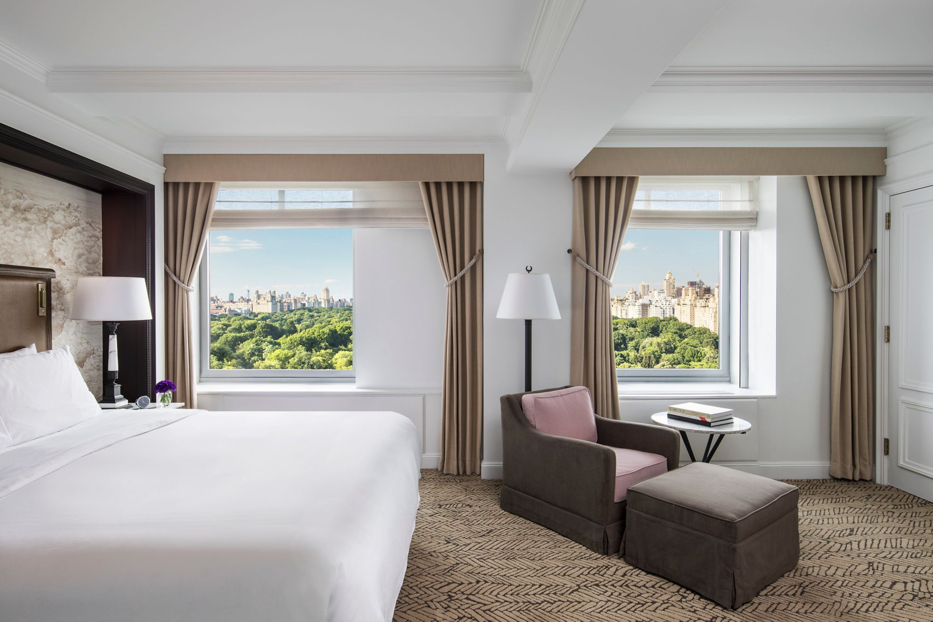 The Ritz-Carlton New York, Central Park Hotel – New York, NY, USA – Grand Park View Suite Bedroom