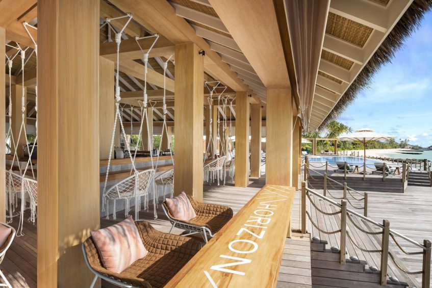 JW Marriott Maldives Resort & Spa - Shaviyani Atoll, Maldives - Horizon Poolside Sunset Bar Exterior