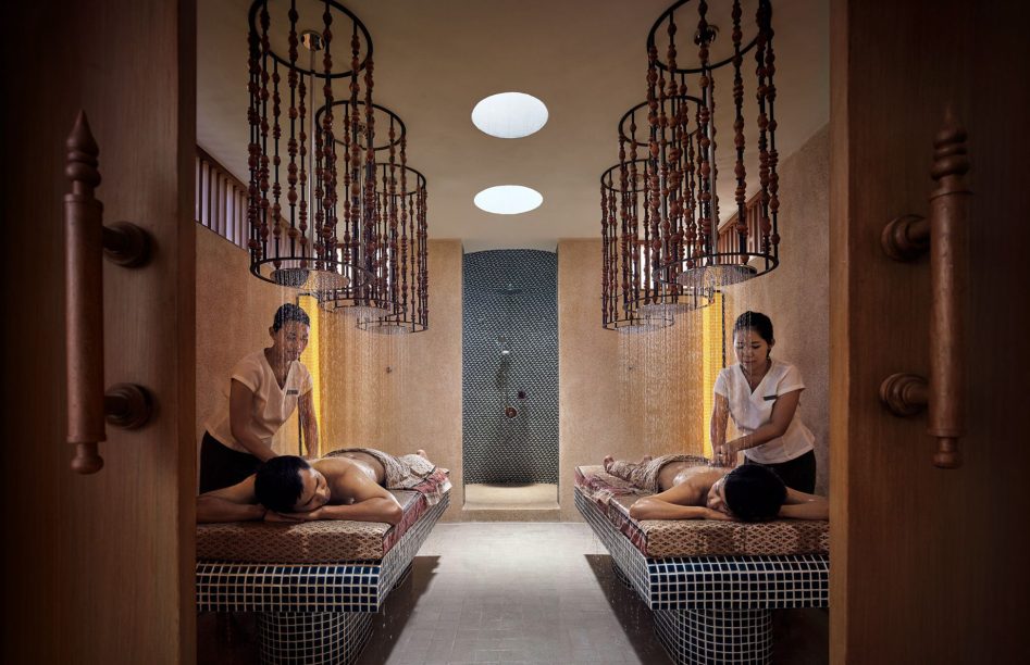 The Ritz-Carlton, Koh Samui Resort - Surat Thani, Thailand - Spa Village Songkran Shower Room
