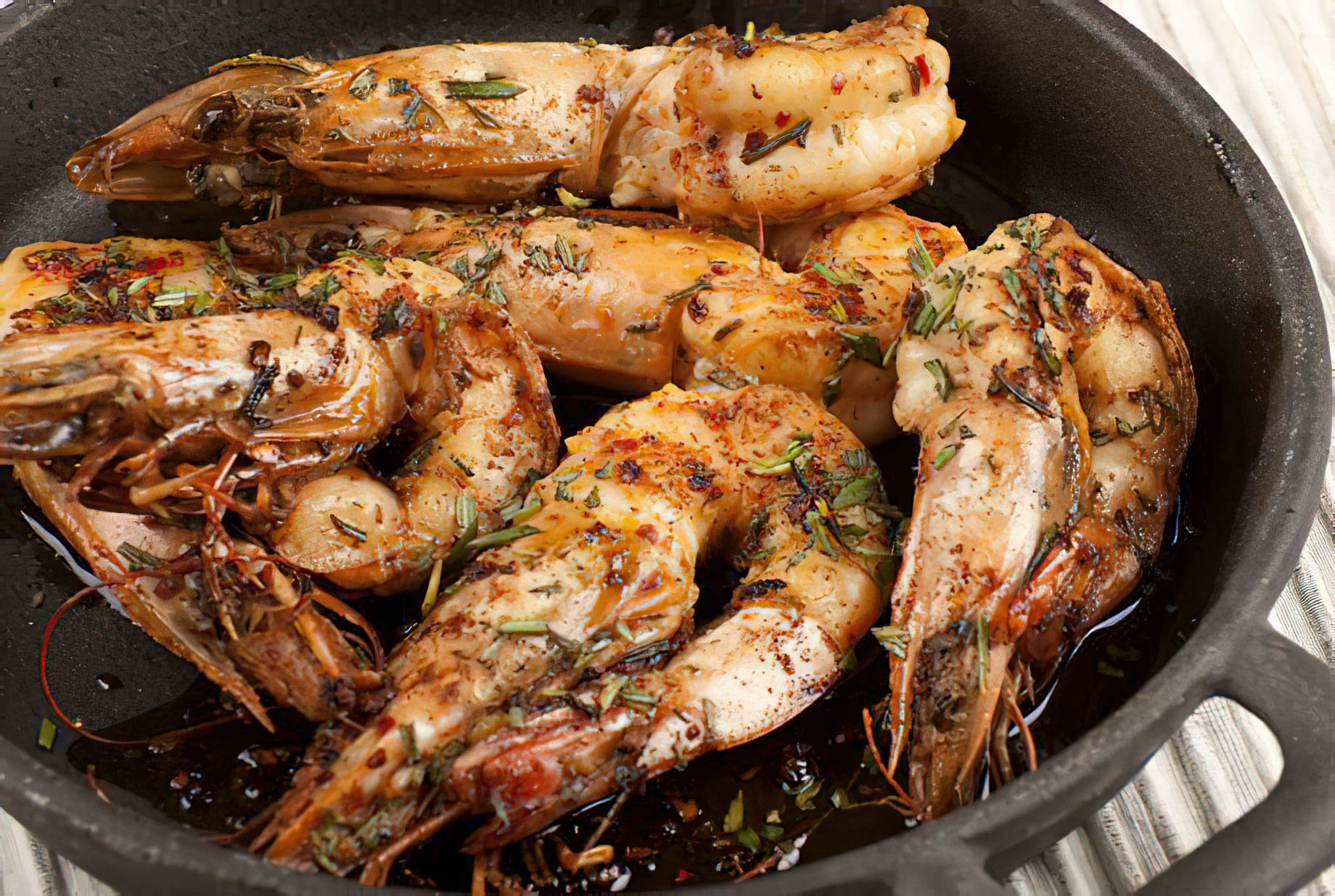 The Ritz-Carlton, Langkawi Hotel – Kedah, Malaysia – Shrimp Pan