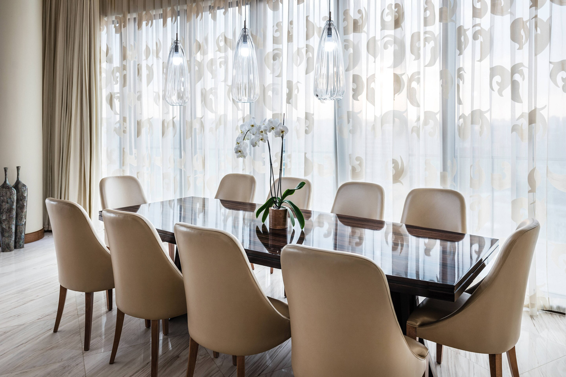 JW Marriott Absheron Baku Hotel – Baku, Azerbaijan – Presidential Suite Dining Area