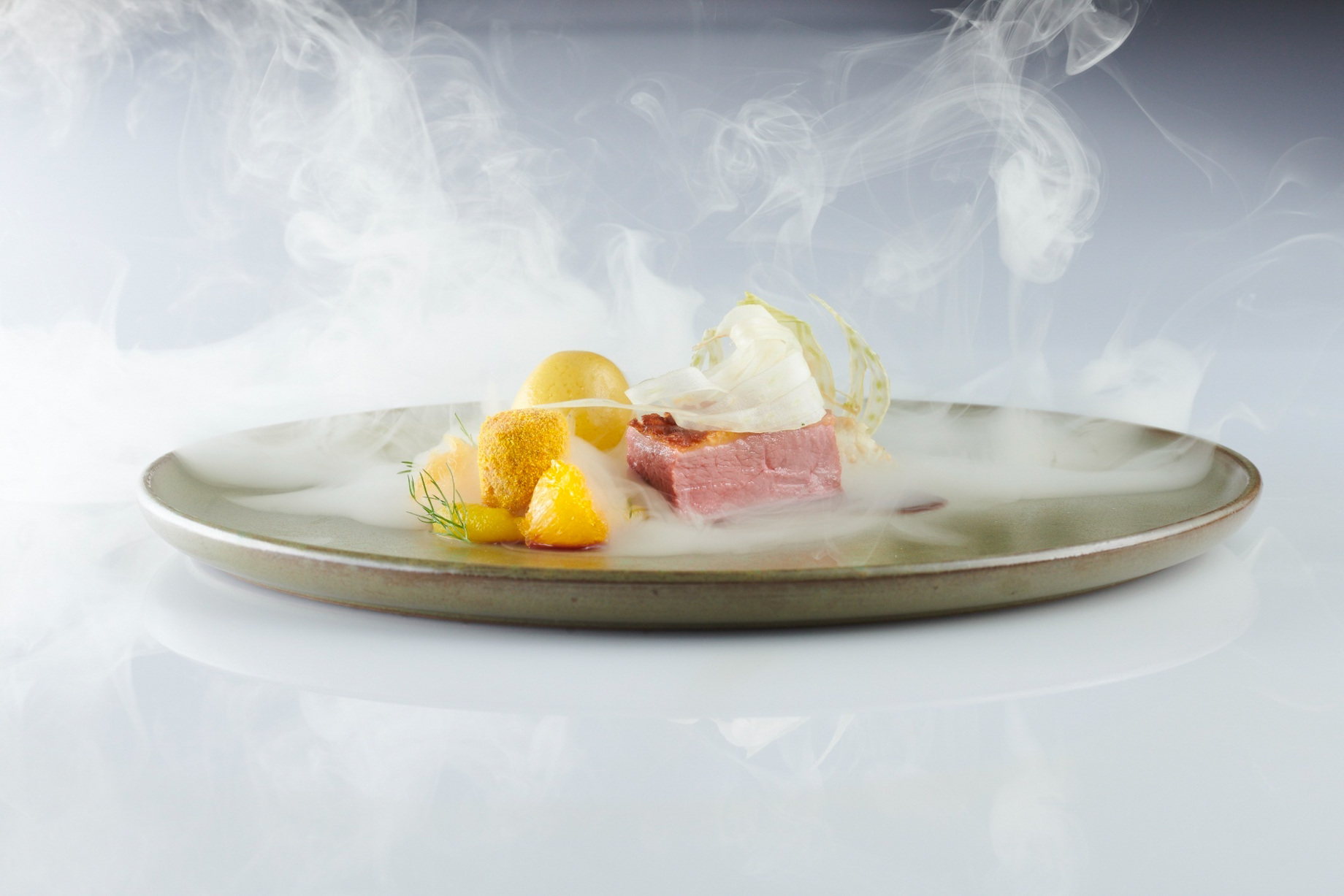 Burgenstock Hotel & Alpine Spa - Obburgen, Switzerland - Oak Grill & Pool Patio Restaurant Food