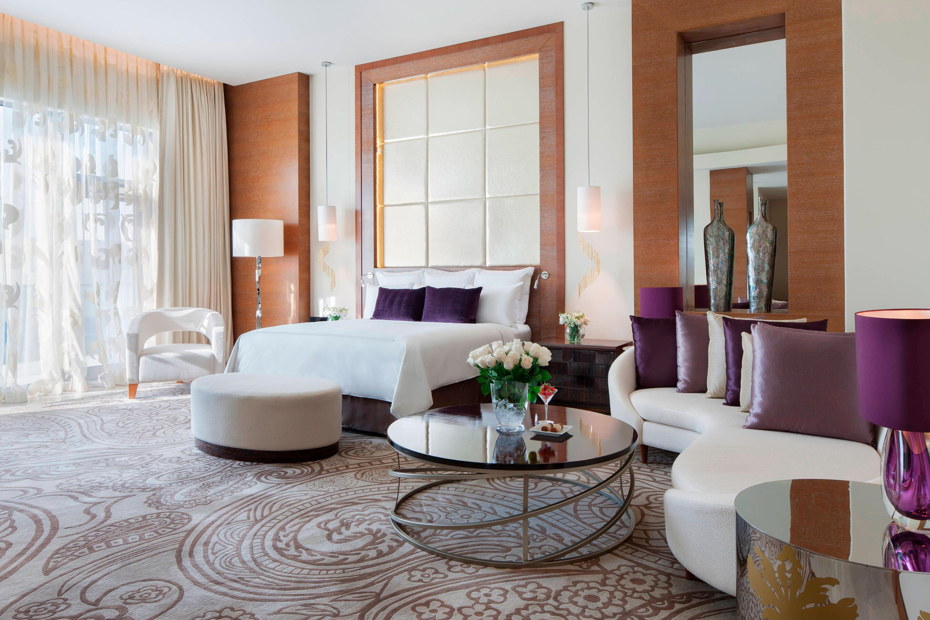 JW Marriott Absheron Baku Hotel – Baku, Azerbaijan – Presidential Suite Guest Bedroom
