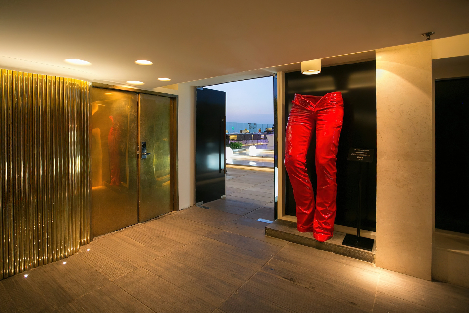 The Ritz-Carlton, Bangalore Hotel - Bangalore, Karnataka, India - Bang Entrance