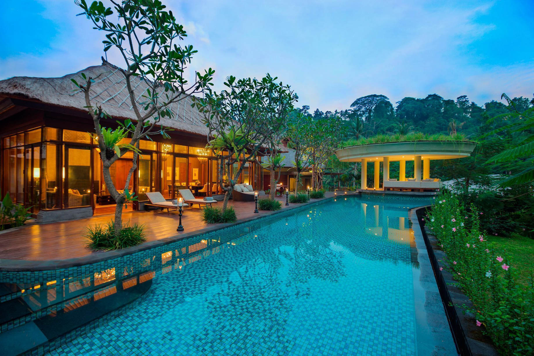 The Ritz-Carlton, Mandapa Reserve Resort – Ubud, Bali, Indonesia – Three Bedroom Villa Swimming Pool