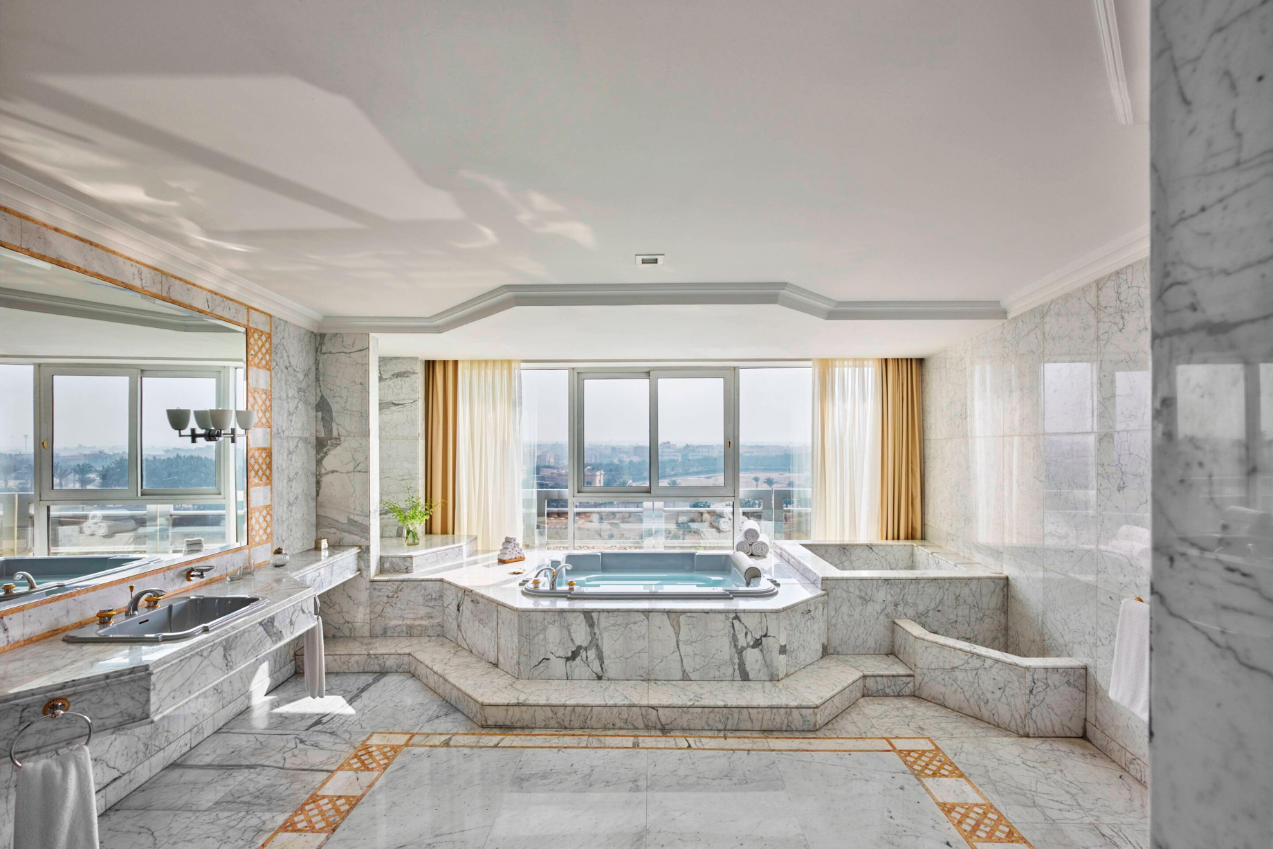 JW Marriott Hotel Cairo – Cairo, Egypt – Presidential Suite Bathroom
