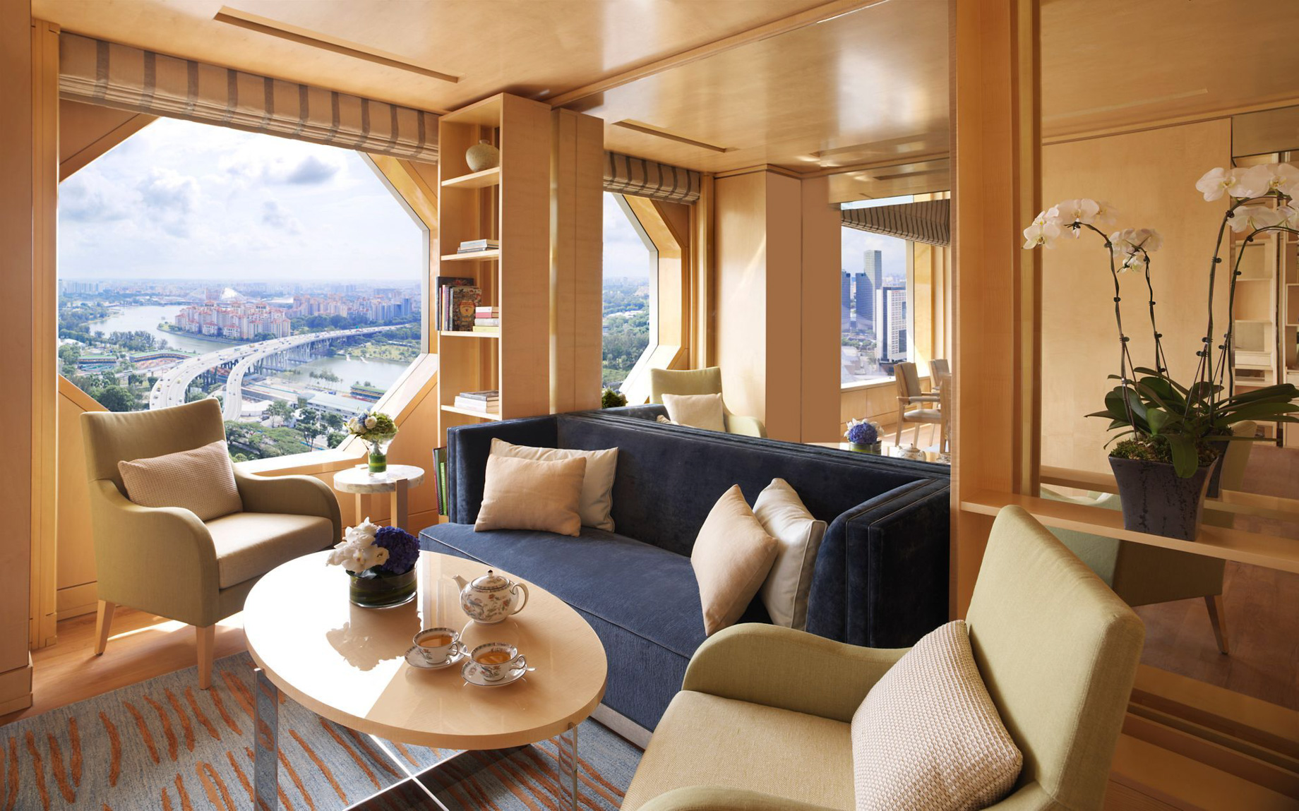 The Ritz-Carlton, Millenia Singapore Hotel – Singapore – Club Lounge Secluded Spaces