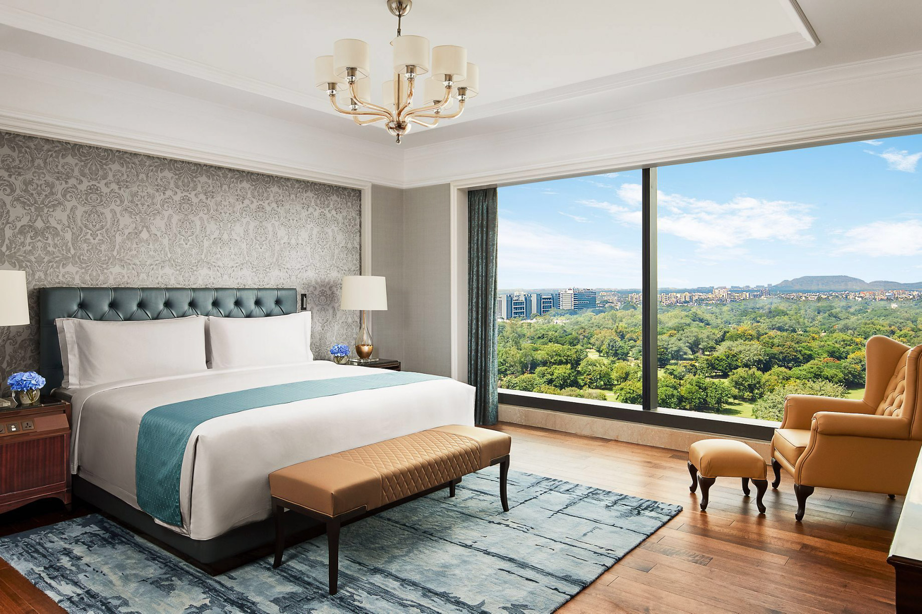 The Ritz-Carlton, Pune Hotel – Maharashtra, India – Premier Suite Bedroom