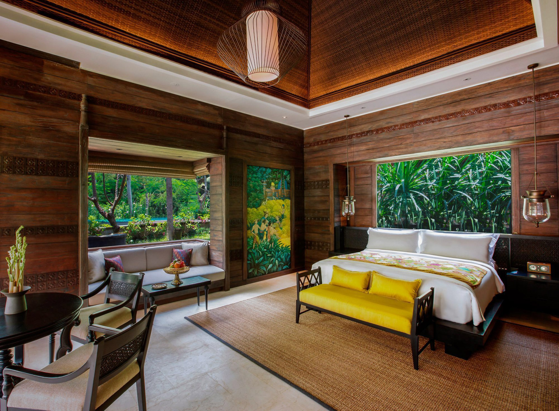 The Ritz-Carlton, Mandapa Reserve Resort – Ubud, Bali, Indonesia – Two Bedroom Villa Bedroom King Bed